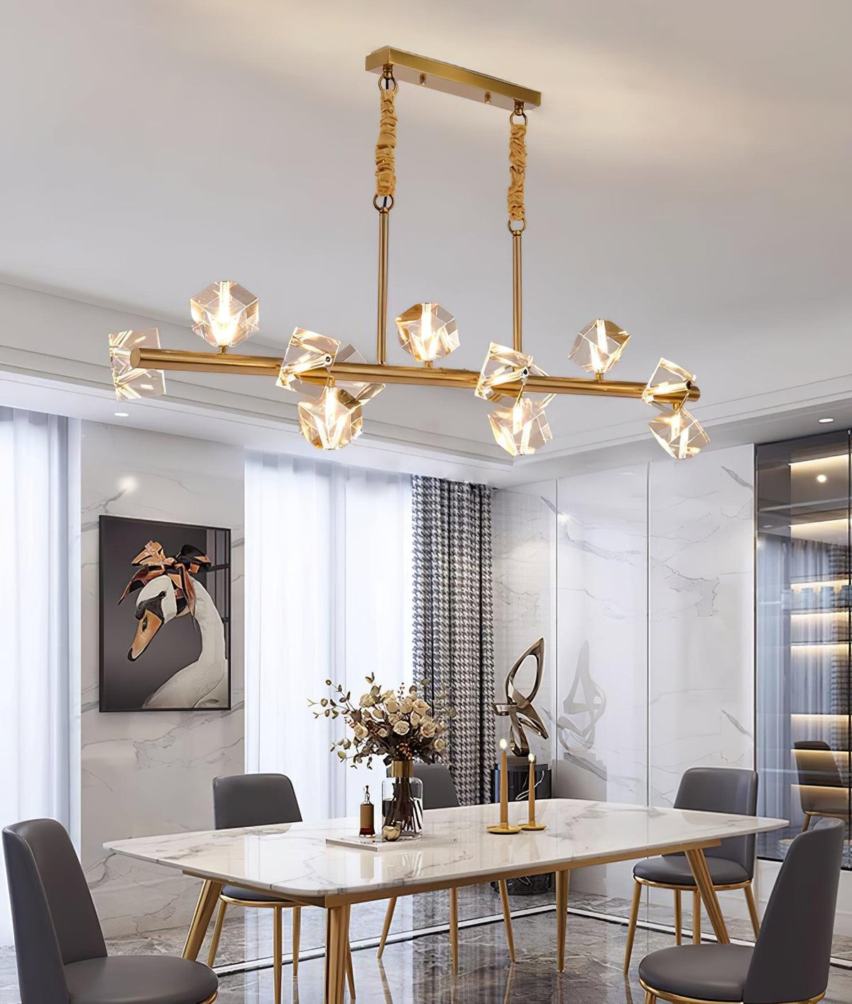 Takku Crystal Chandelier - view 3