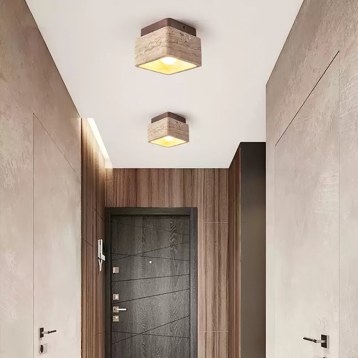 Terra Block Ceiling Light