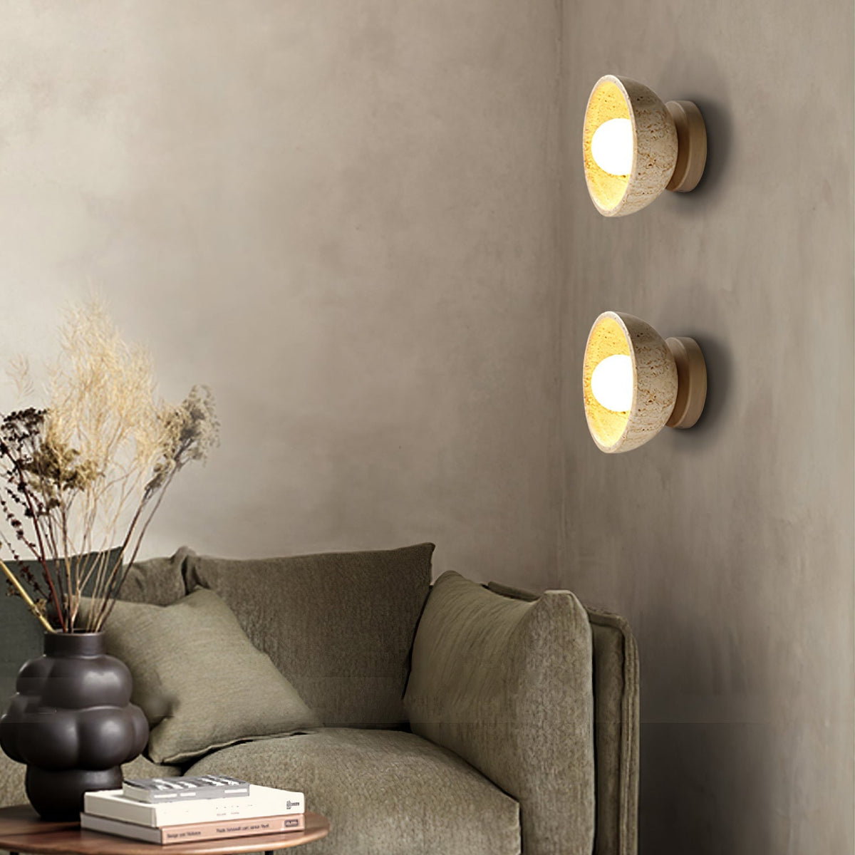 Terra Bowl Wall Lamp - view 7
