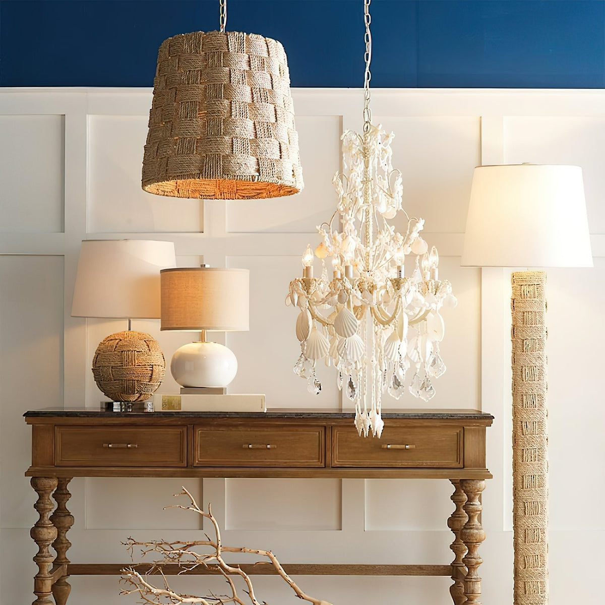 Textile Block Floor Lamp - view 4