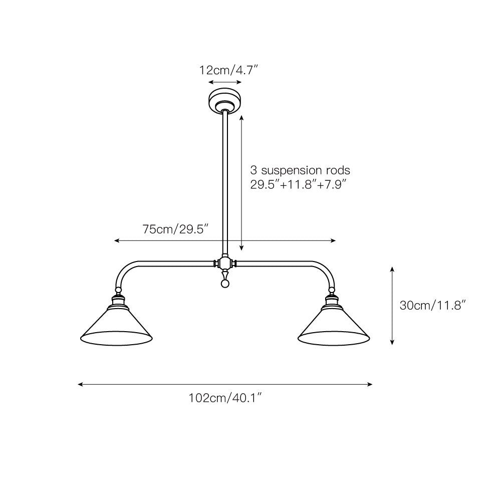 Thetford Pendant Light