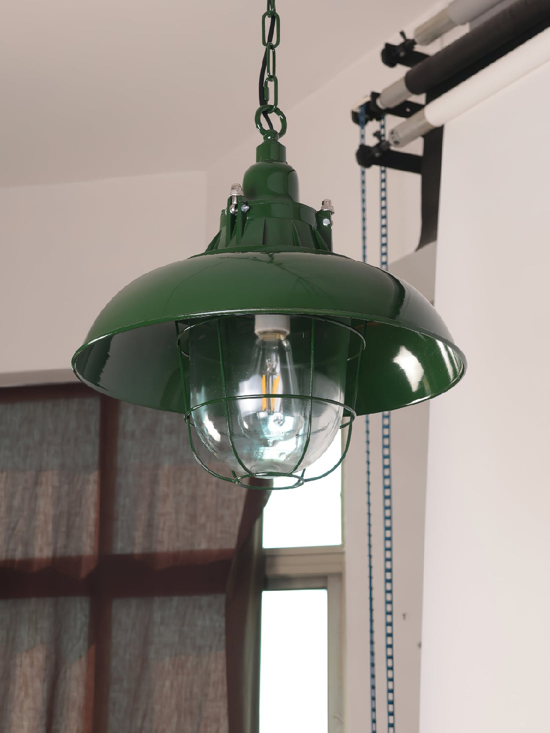 Thorlux Green Swag Light
