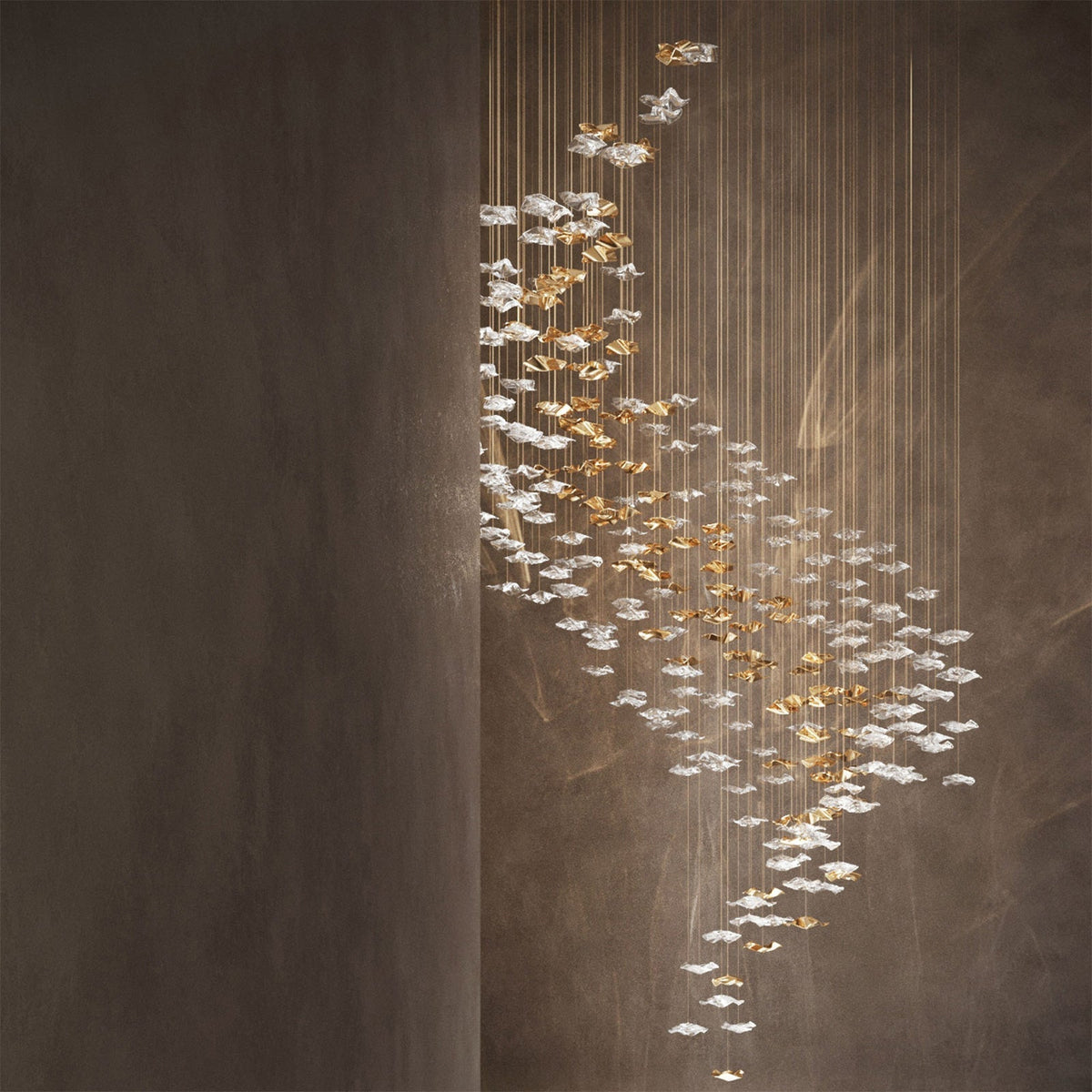 Tidal Art Glass Chandelier - view 10