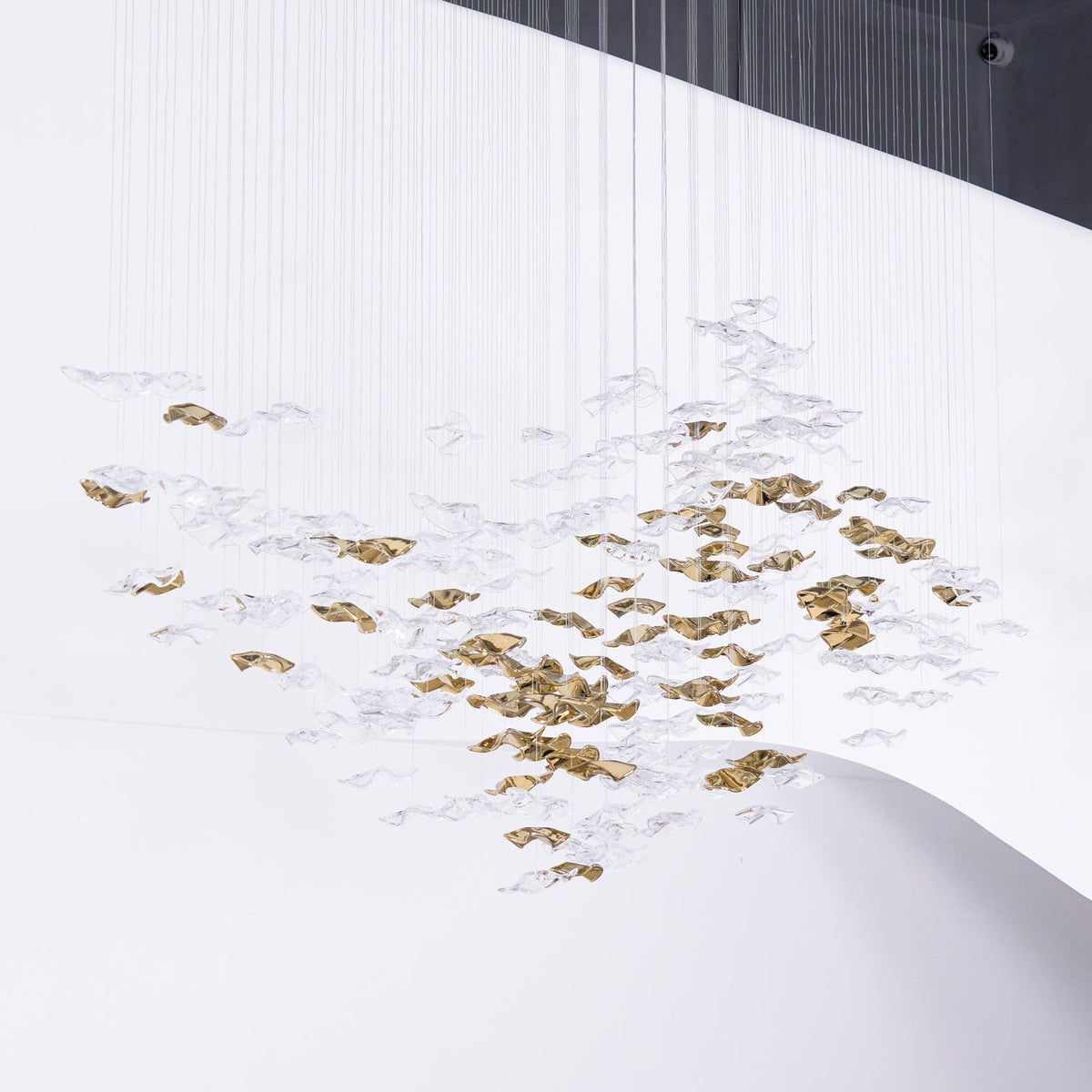Tidal Art Glass Chandelier