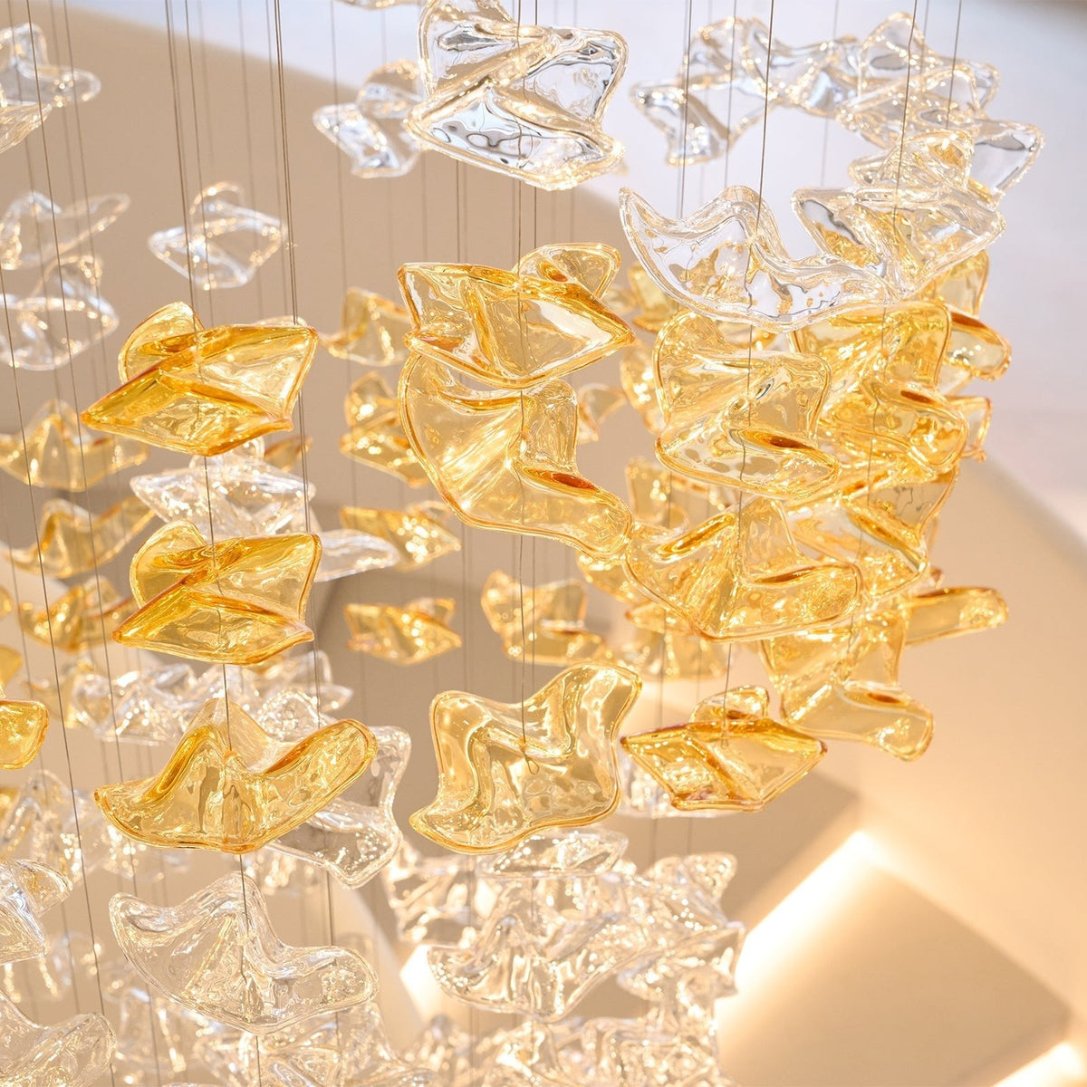Tidal Art Glass Chandelier