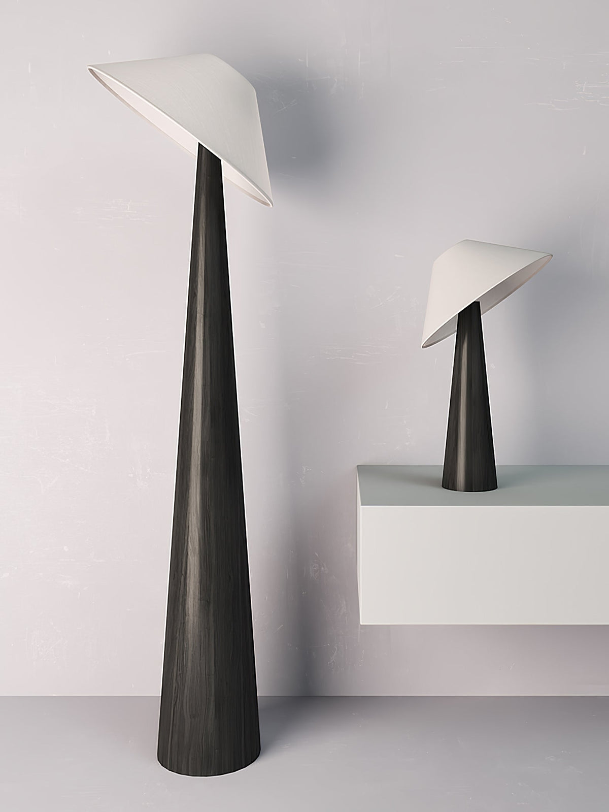 Tilt Hat Wooden Floor Lamp - view 33