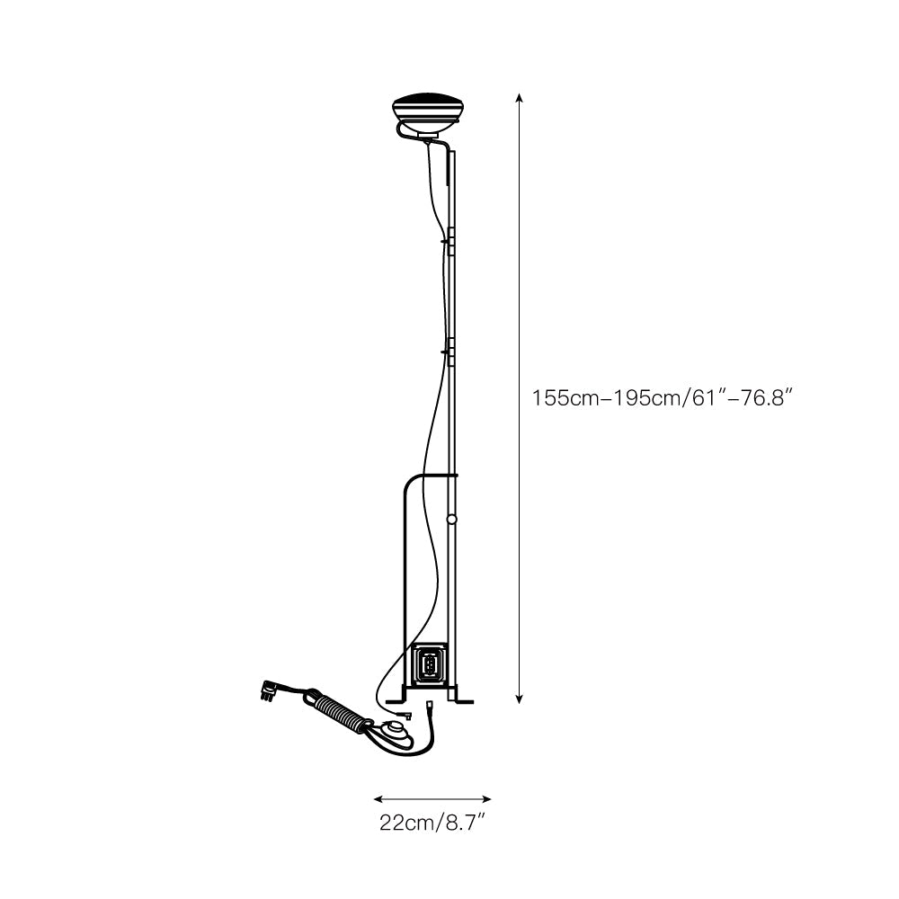 Toio Floor Lamp - view 3