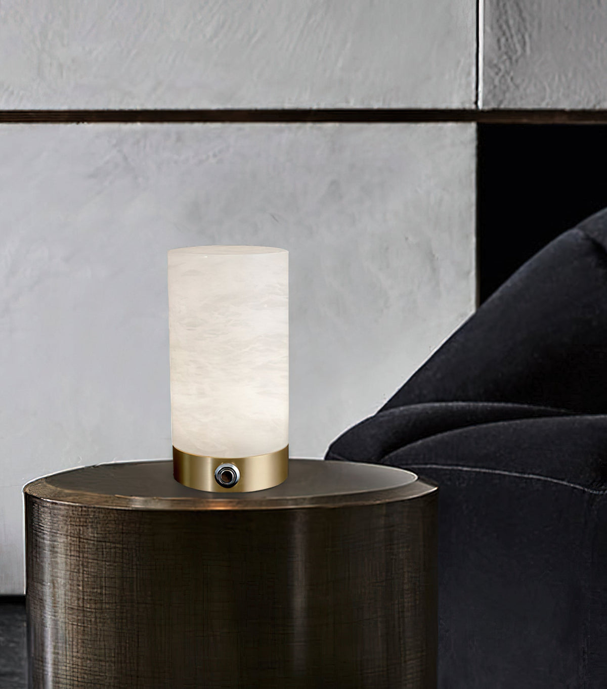 Totem Alabaster Table Lamp (built-in battery)