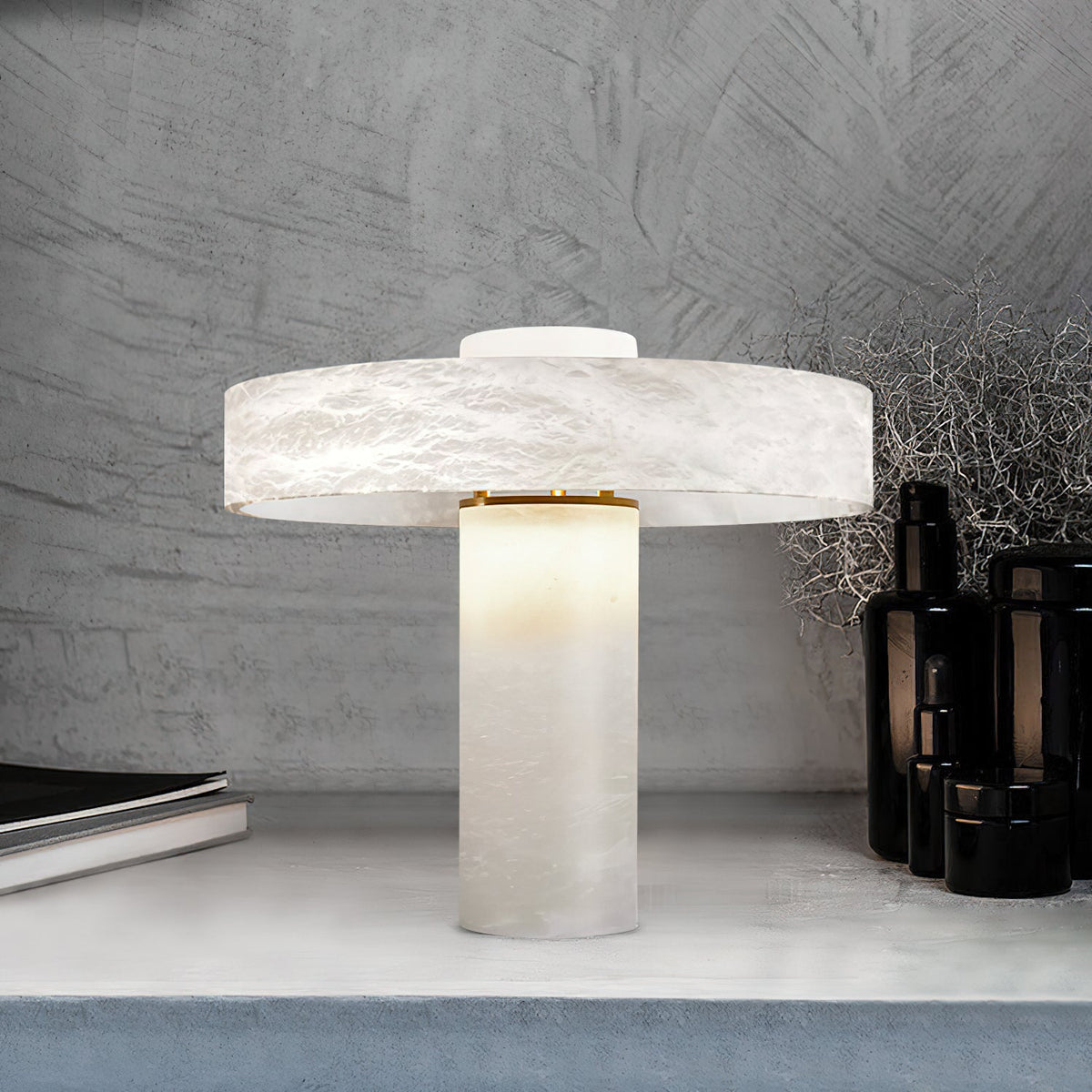Spanish alabaster lamp