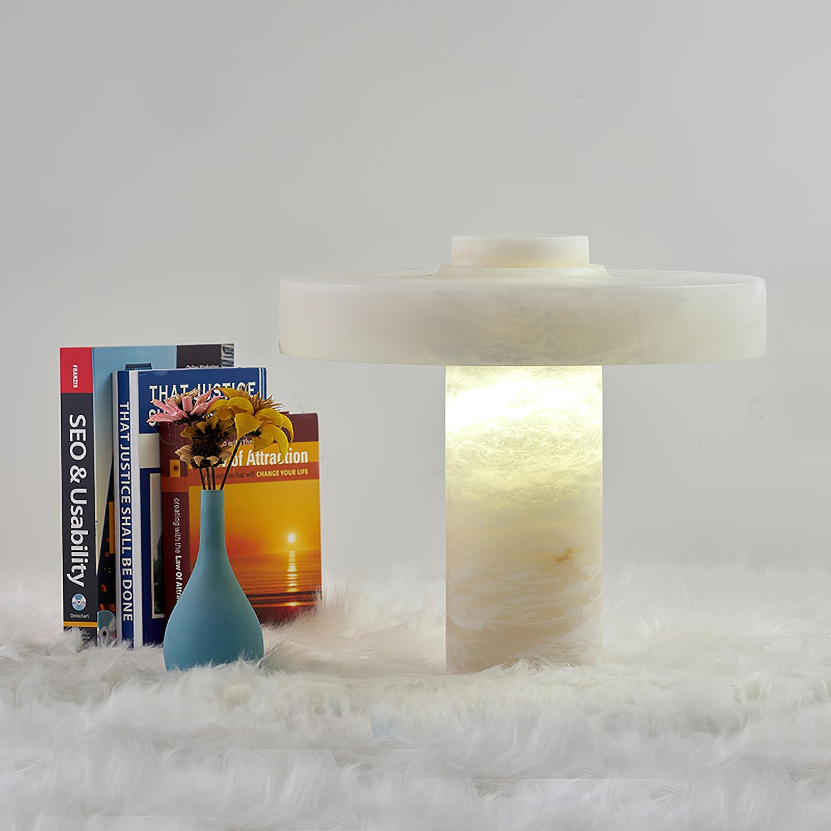 Spanish alabaster lamp