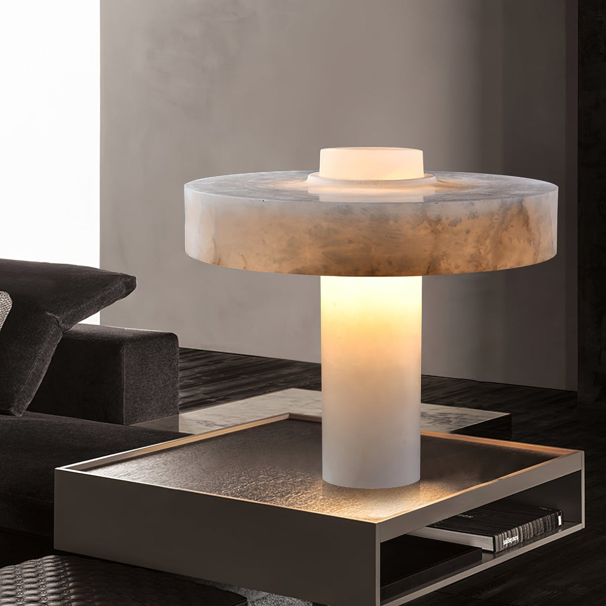 Spanish alabaster lamp