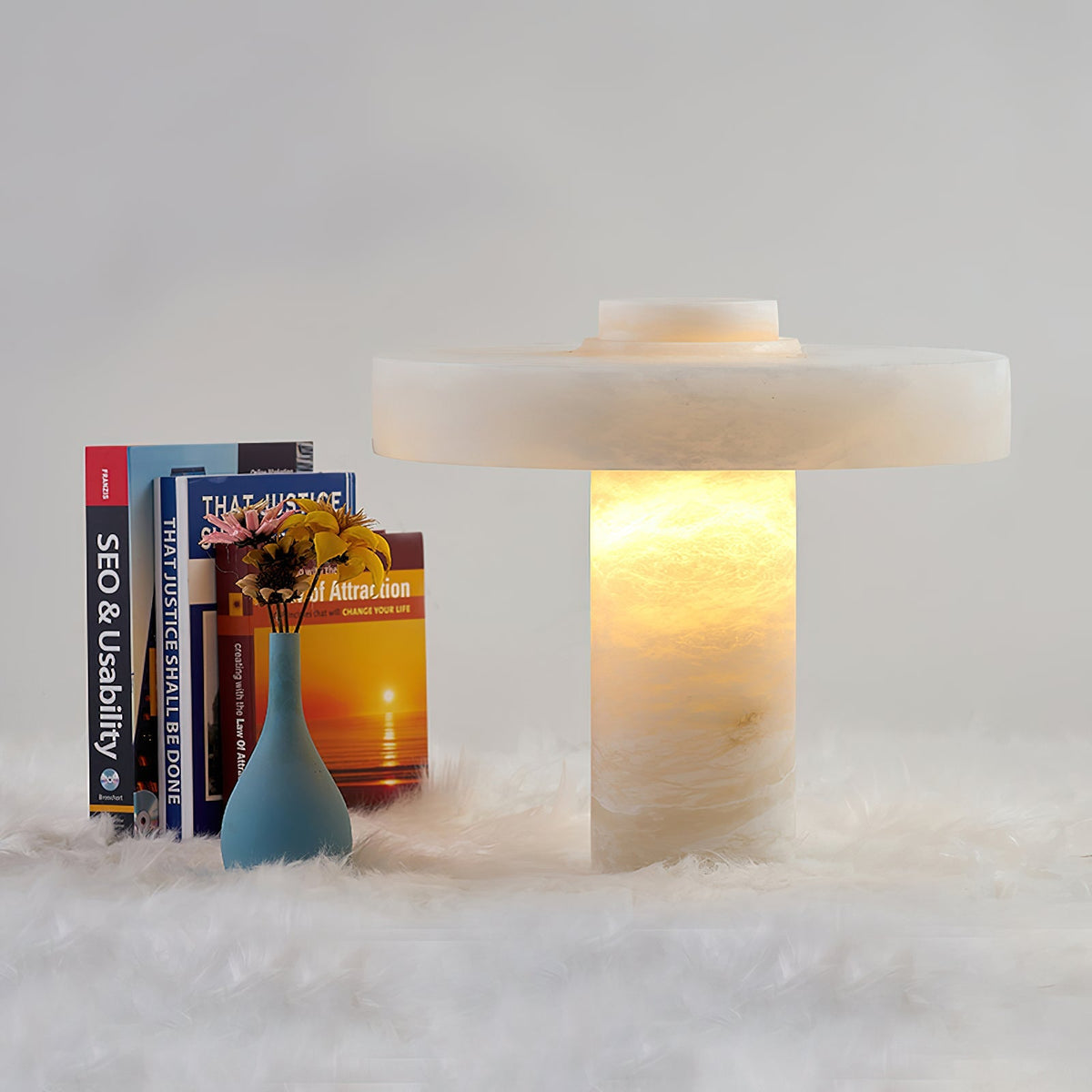 Spanish alabaster lamp