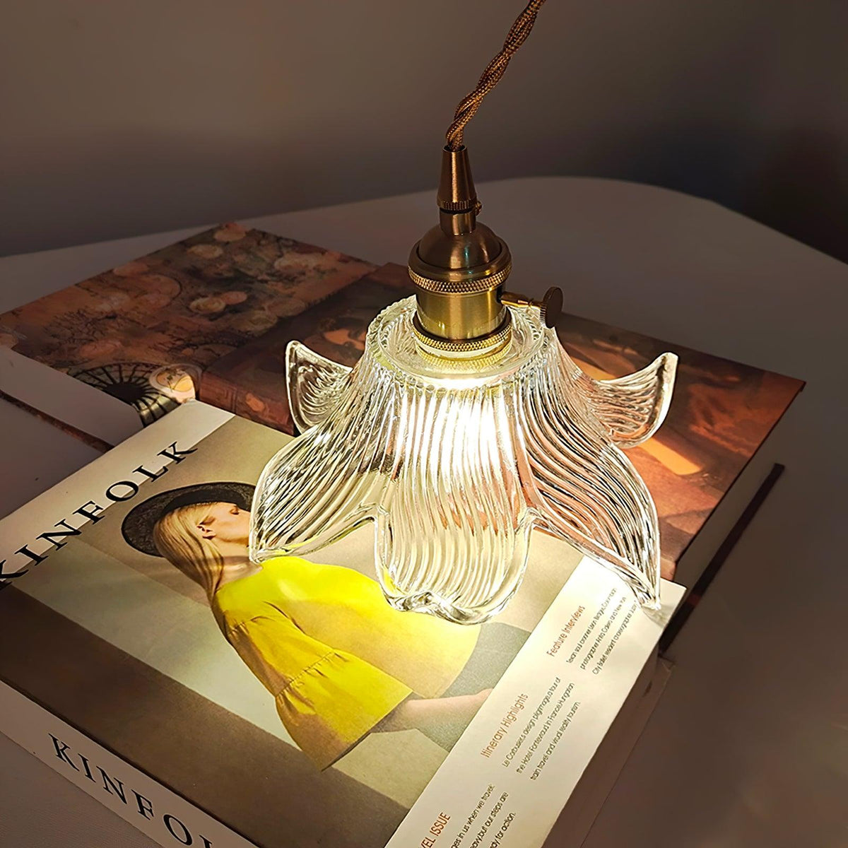 Transparent Crystal Pendant Light - view 13