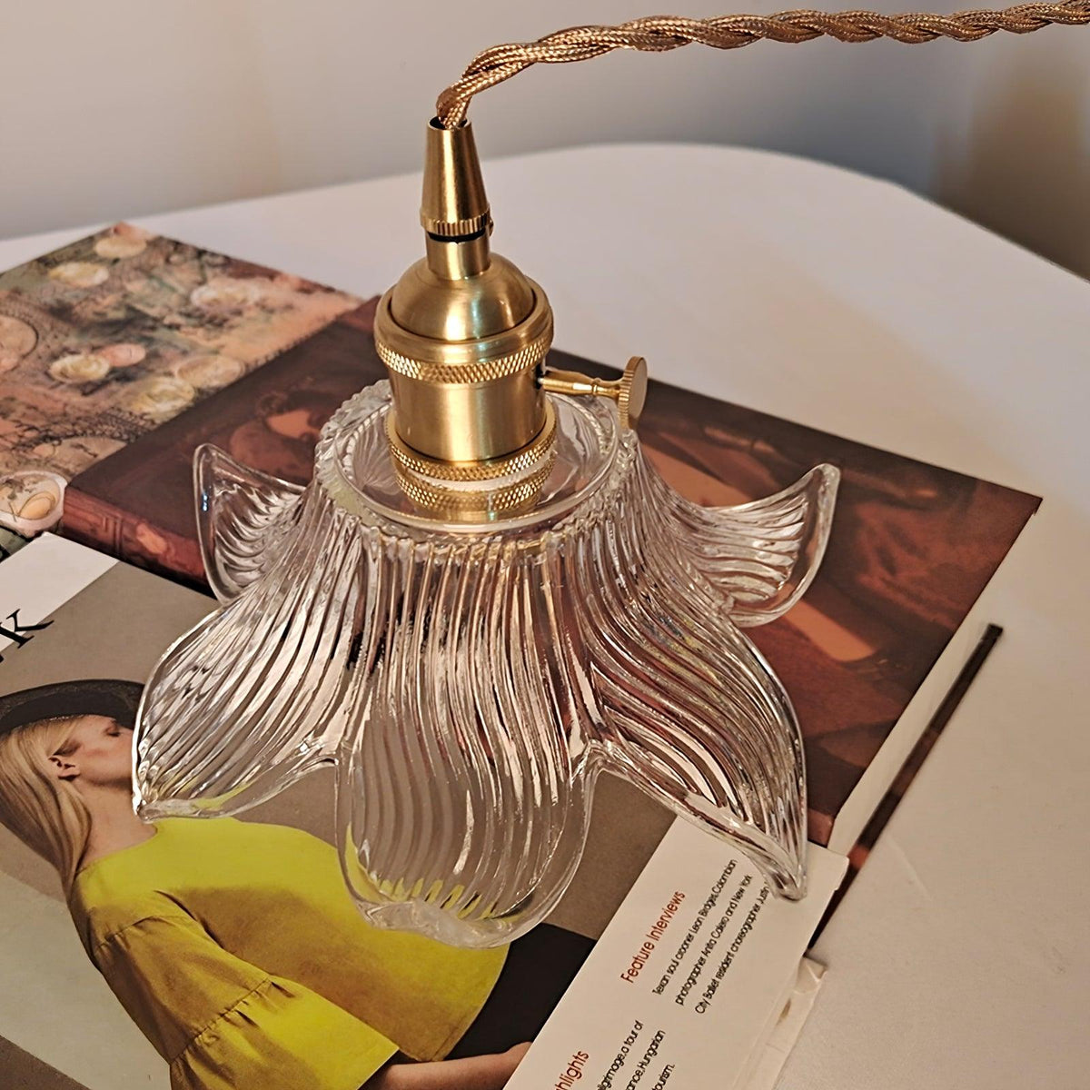 Transparent Crystal Pendant Light - view 16