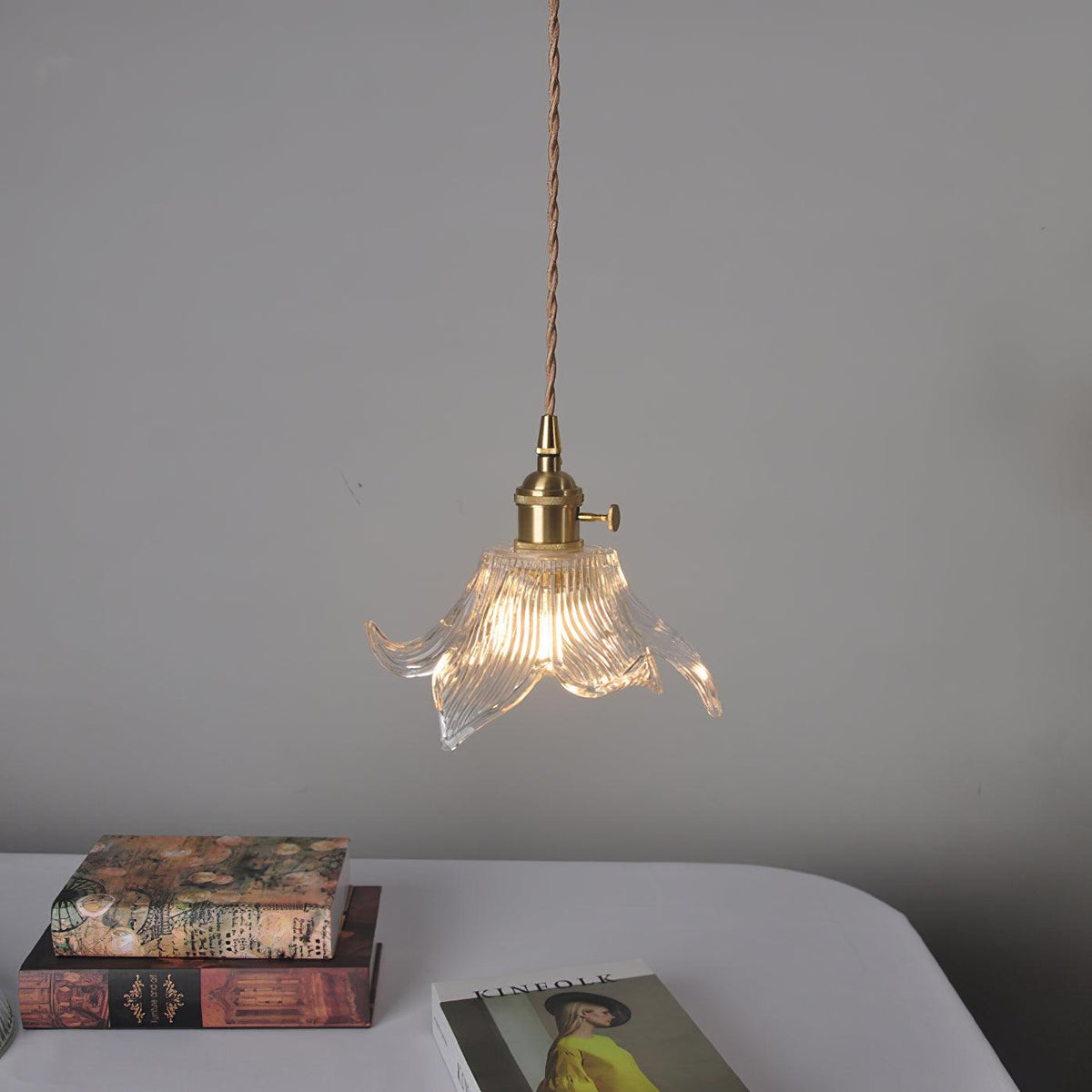 Transparent Crystal Pendant Light - view 4