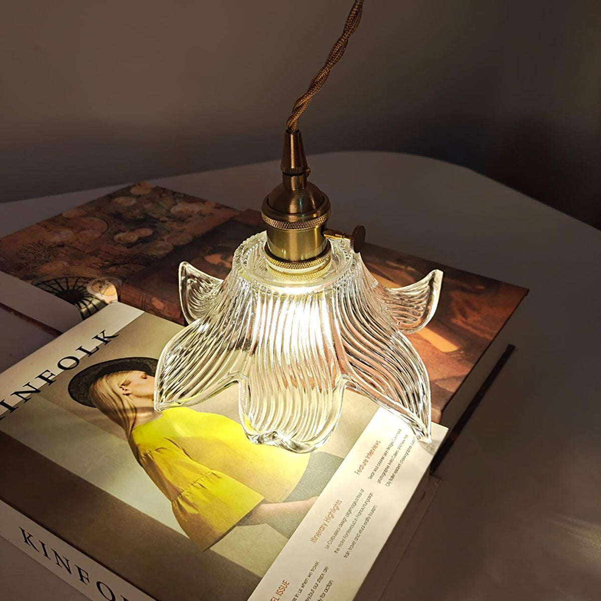 Transparent Crystal Pendant Light - view 18
