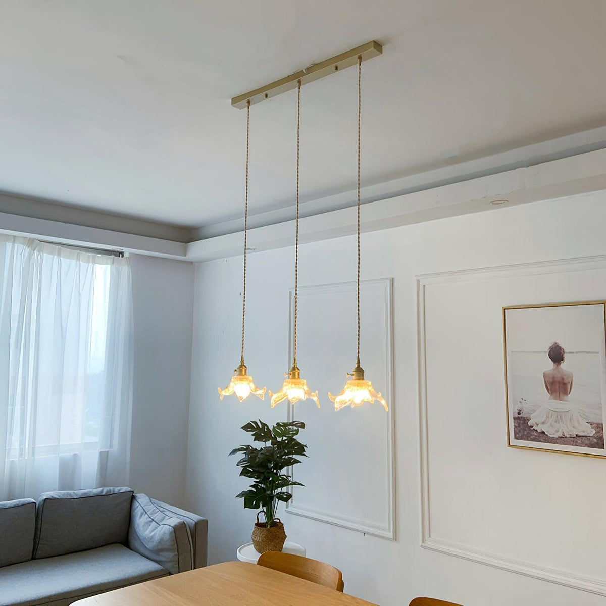 Transparent Crystal Pendant Light - view 20