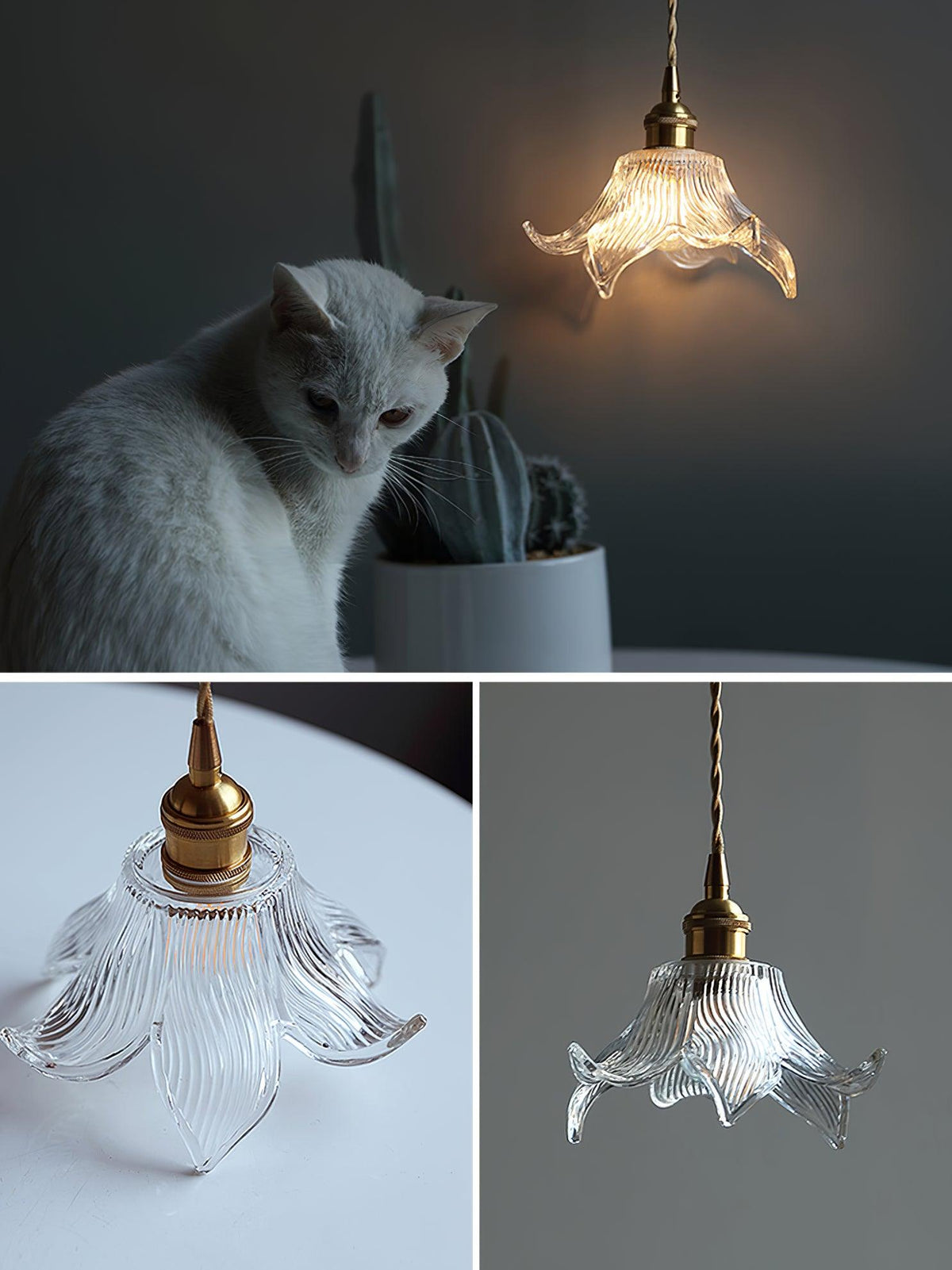 Transparent Crystal Pendant Light - view 23