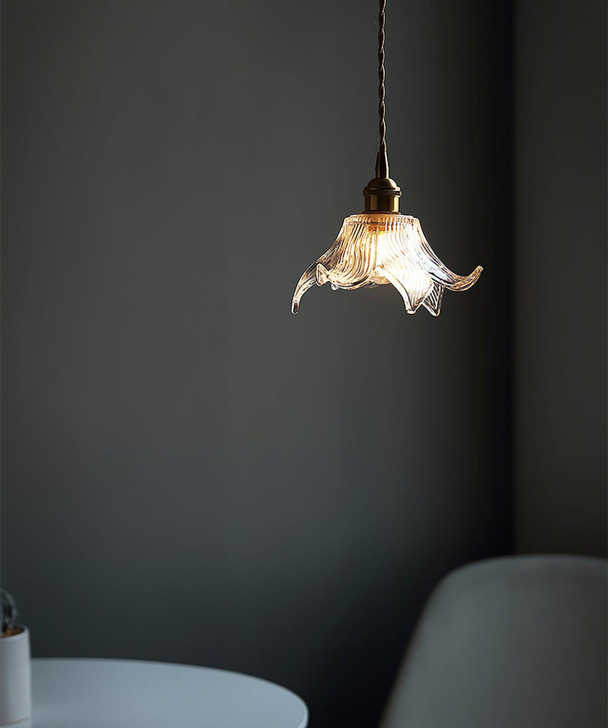 Transparent Crystal Pendant Light - view 24