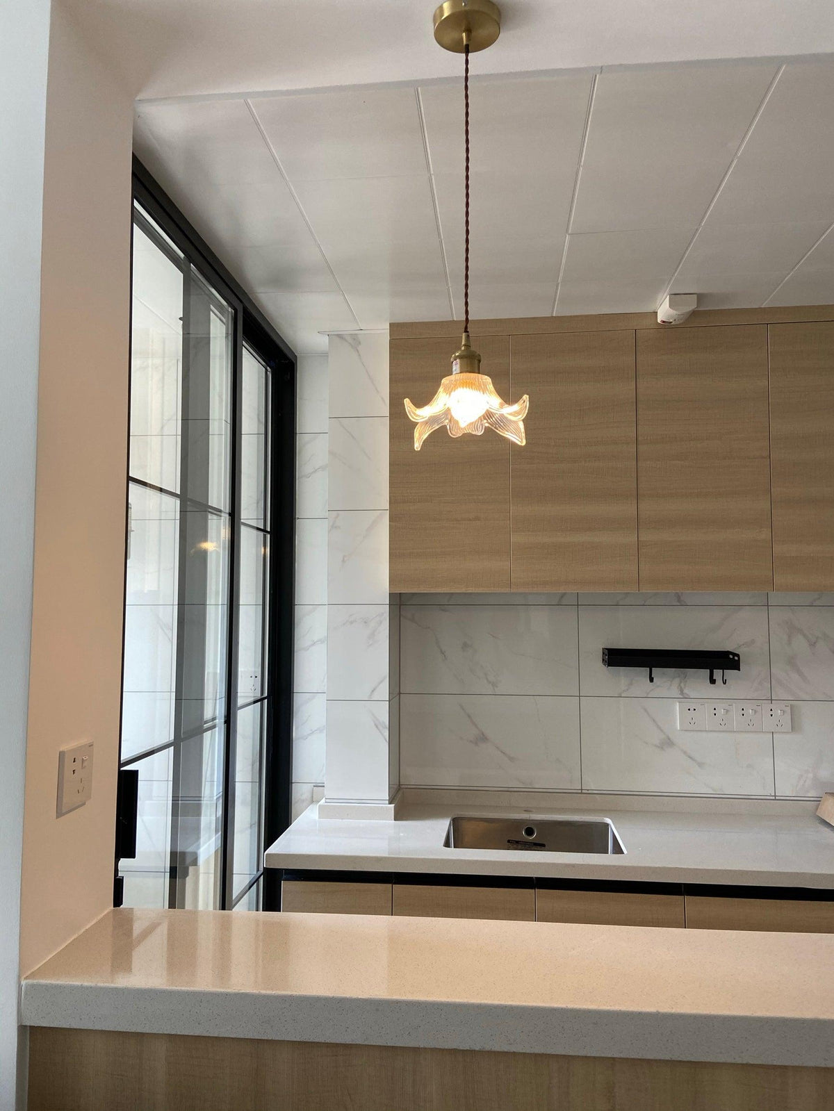 Transparent Crystal Pendant Light - view 30