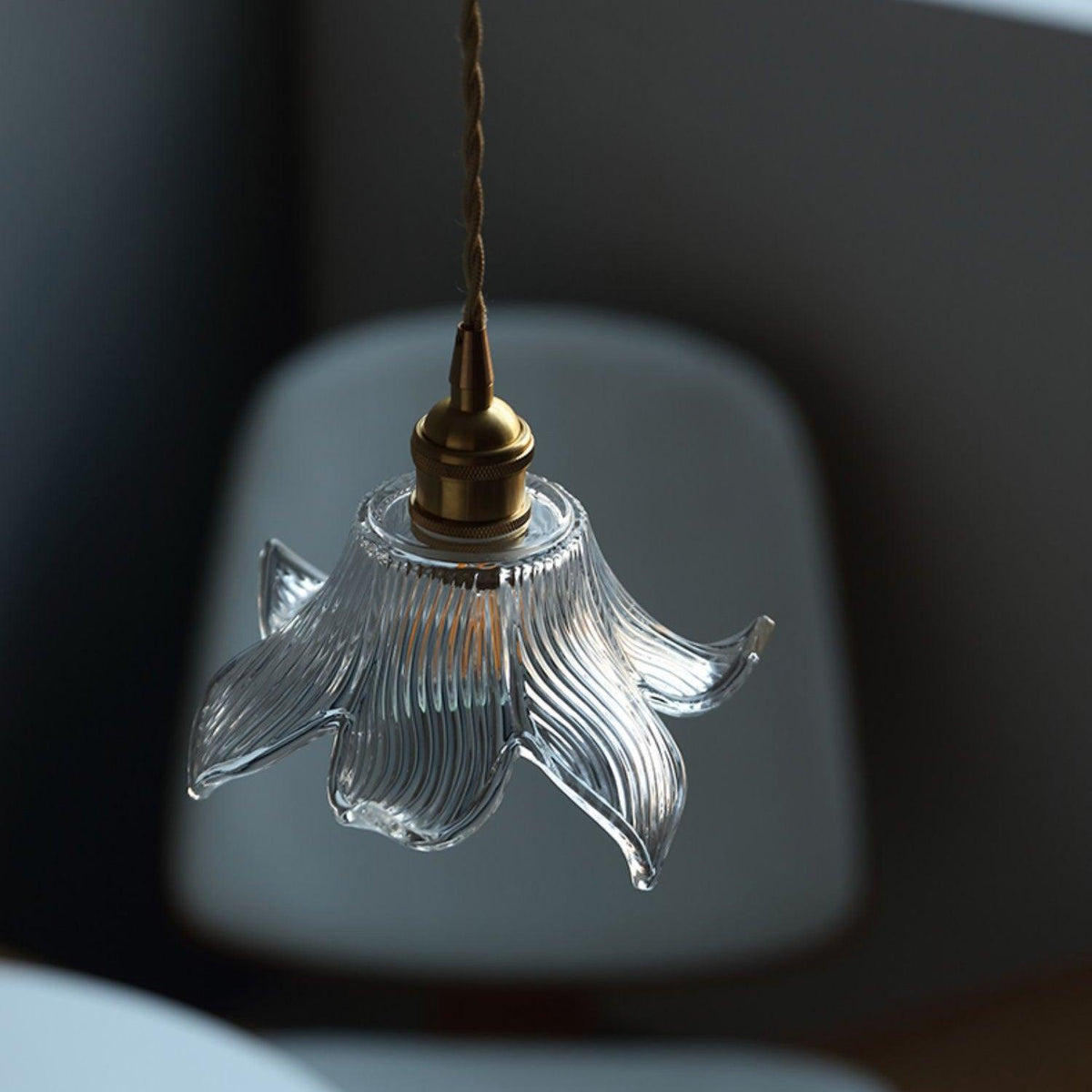 Transparent Crystal Pendant Light - view 8