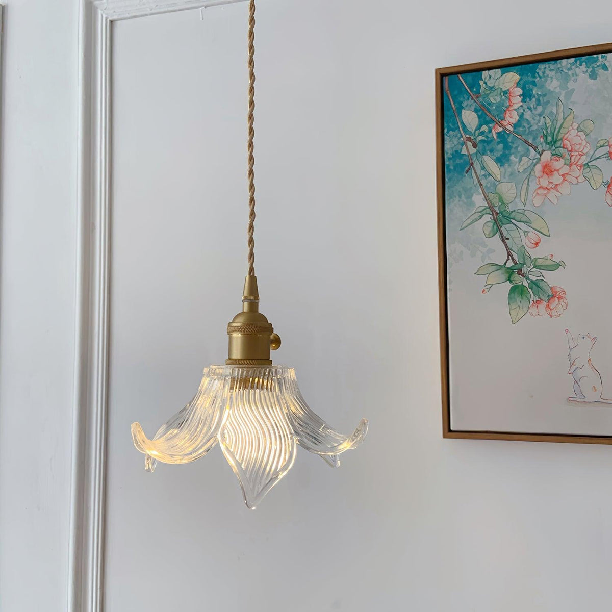 Transparent Crystal Pendant Light - view 10
