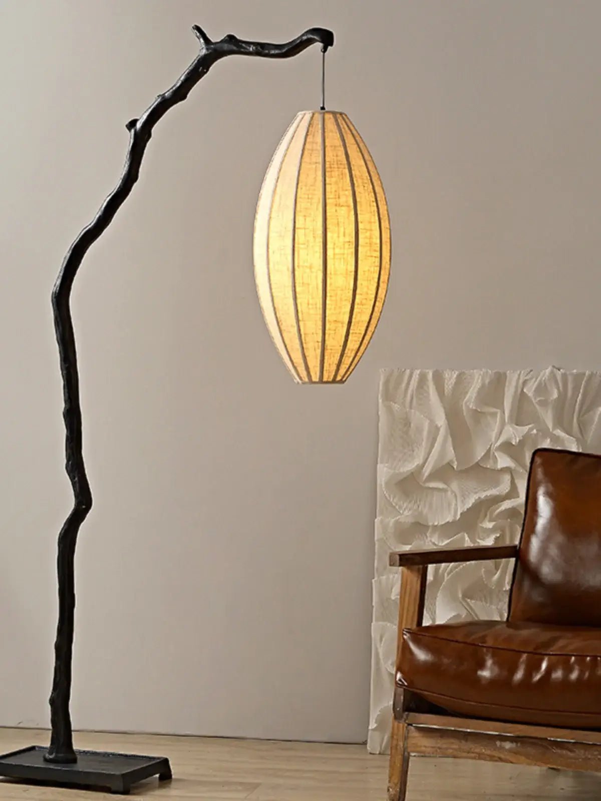 Tree Lantern Sculpture Floor Lamp - view 6