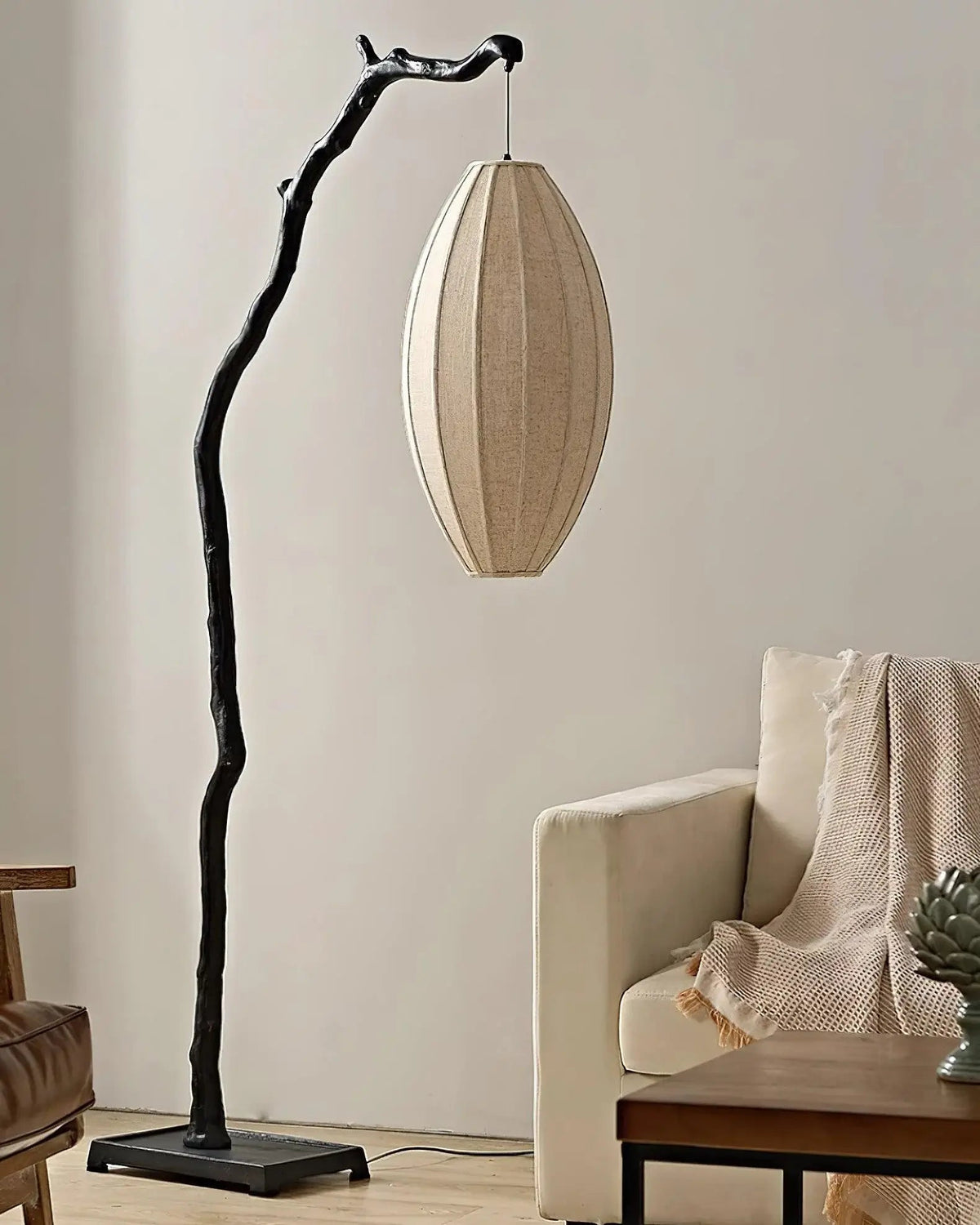 Tree Lantern Sculpture Floor Lamp - view 7