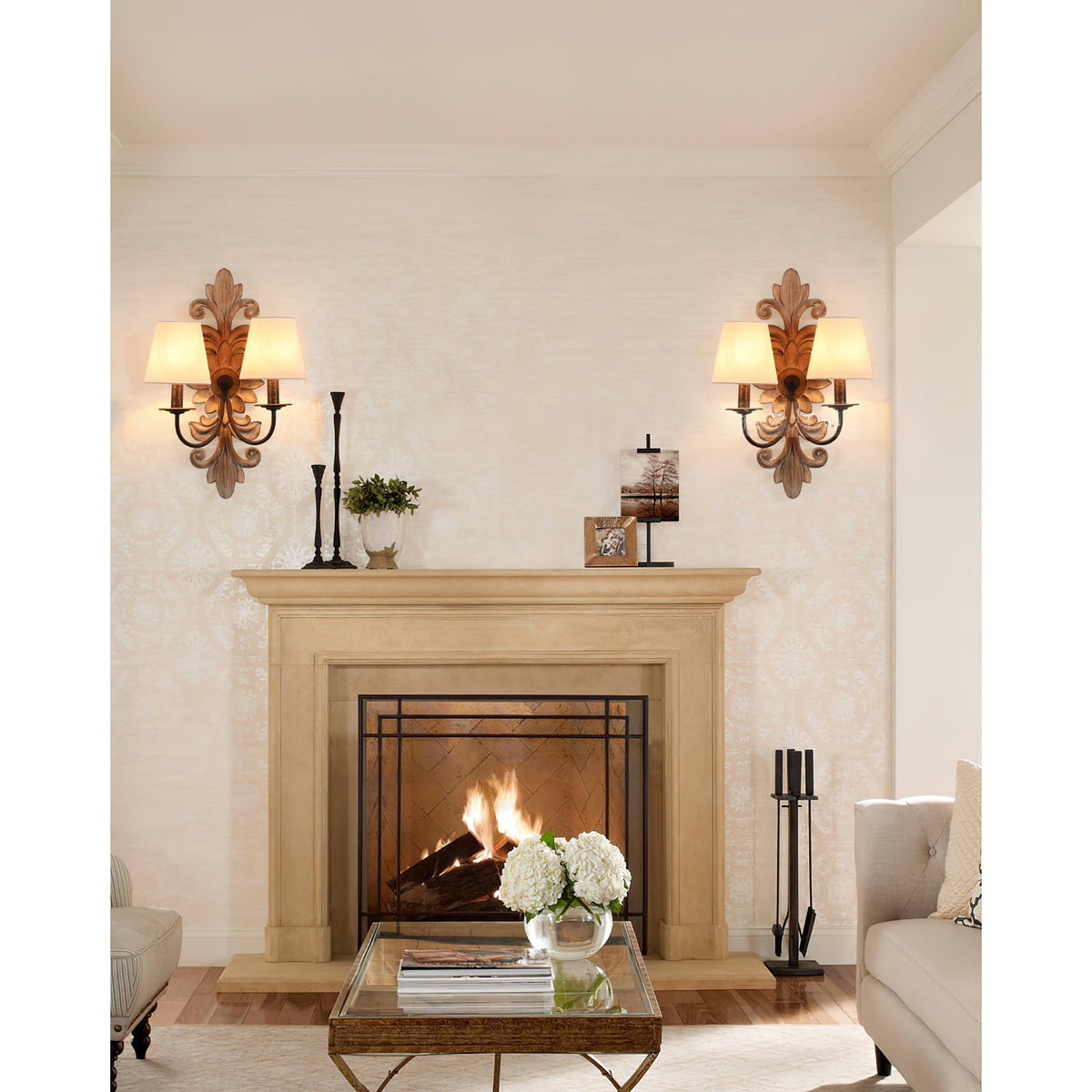 Trianon Glit Sconce - view 4