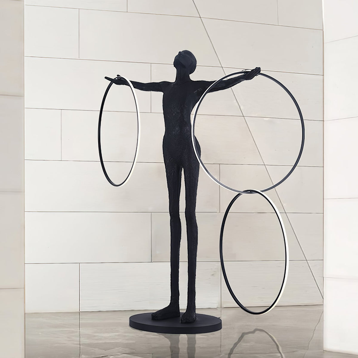 Trinity Life Sculpture Floor Lamp - view 7
