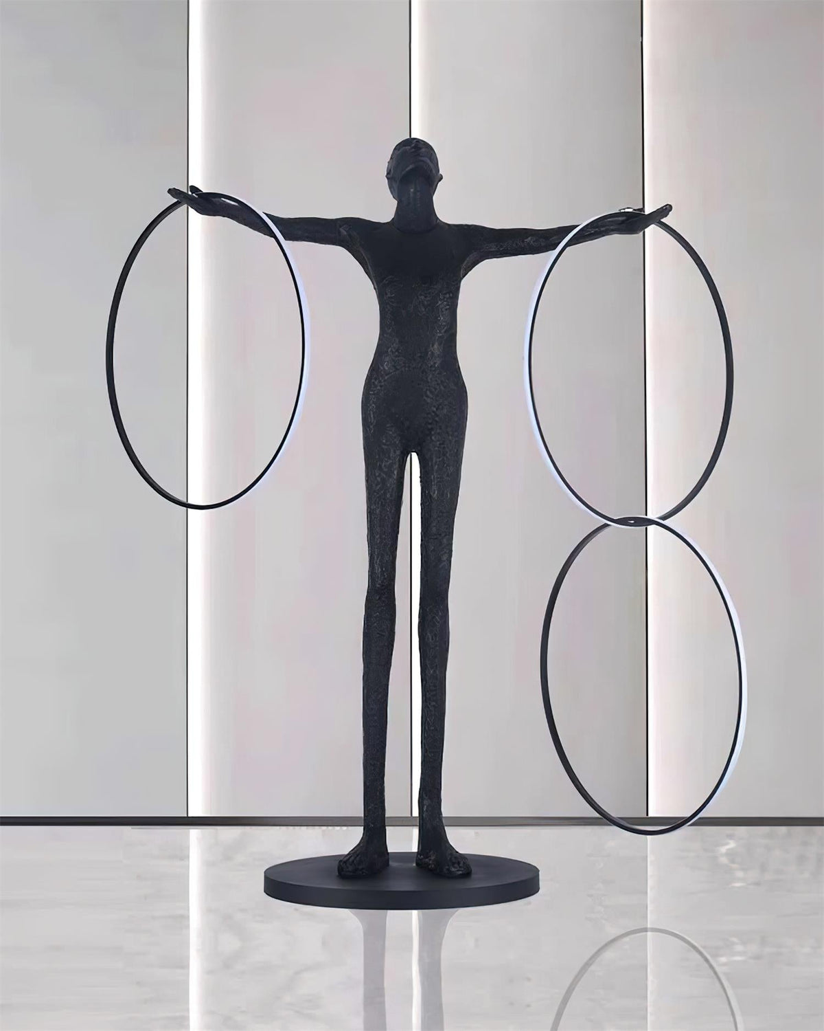 Trinity Life Sculpture Floor Lamp - view 6