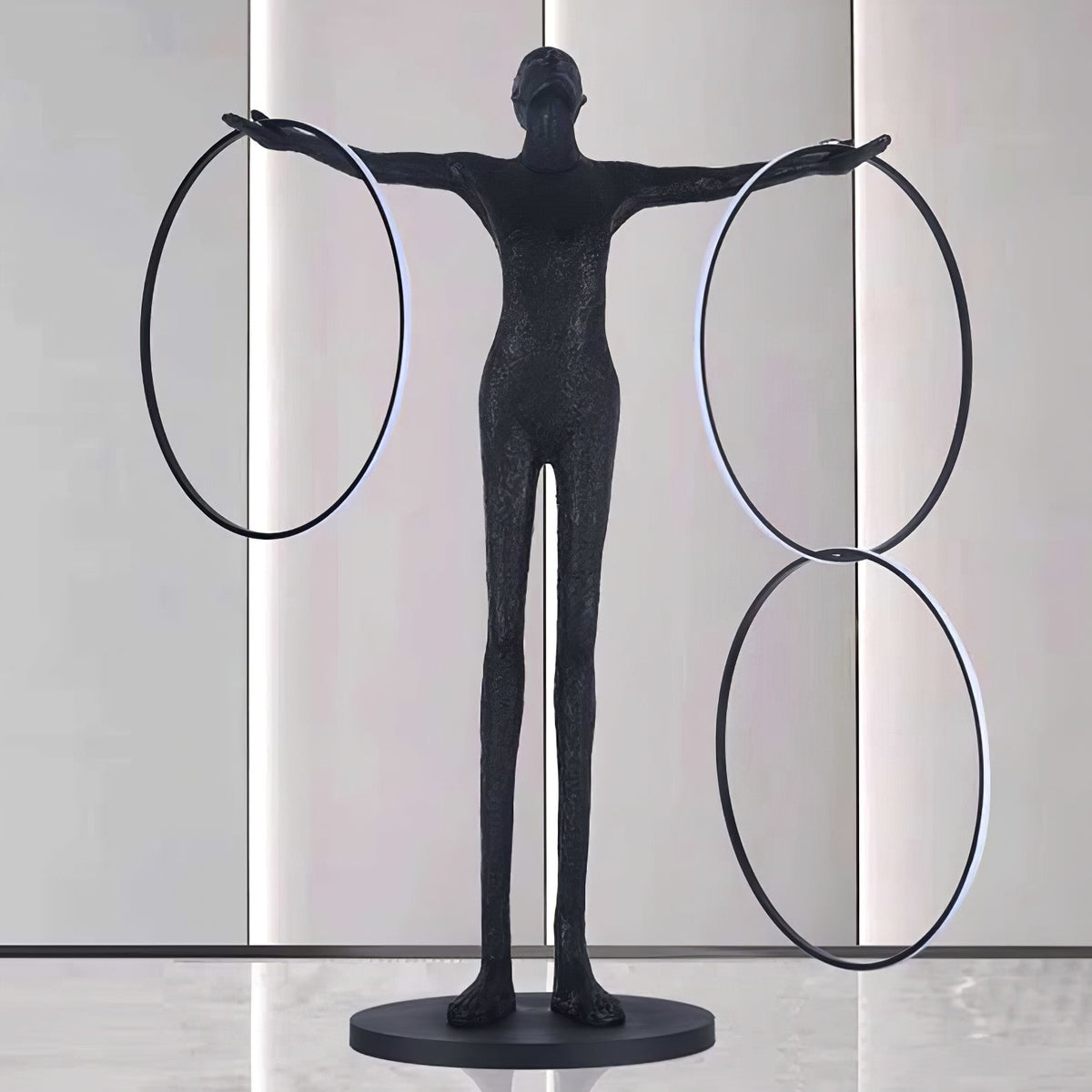 Trinity Life Sculpture Floor Lamp - view 12