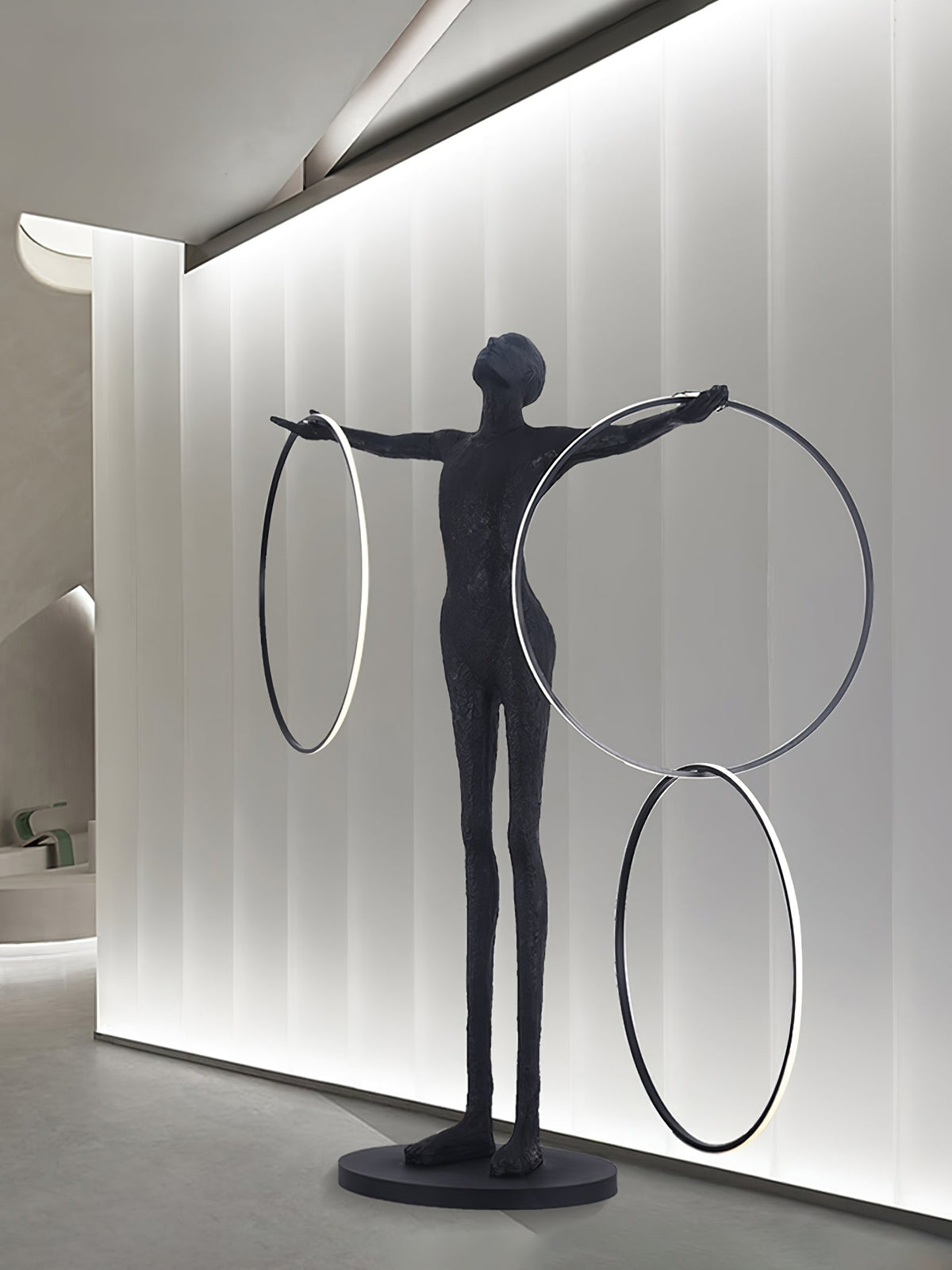 Trinity Life Sculpture Floor Lamp - view 13