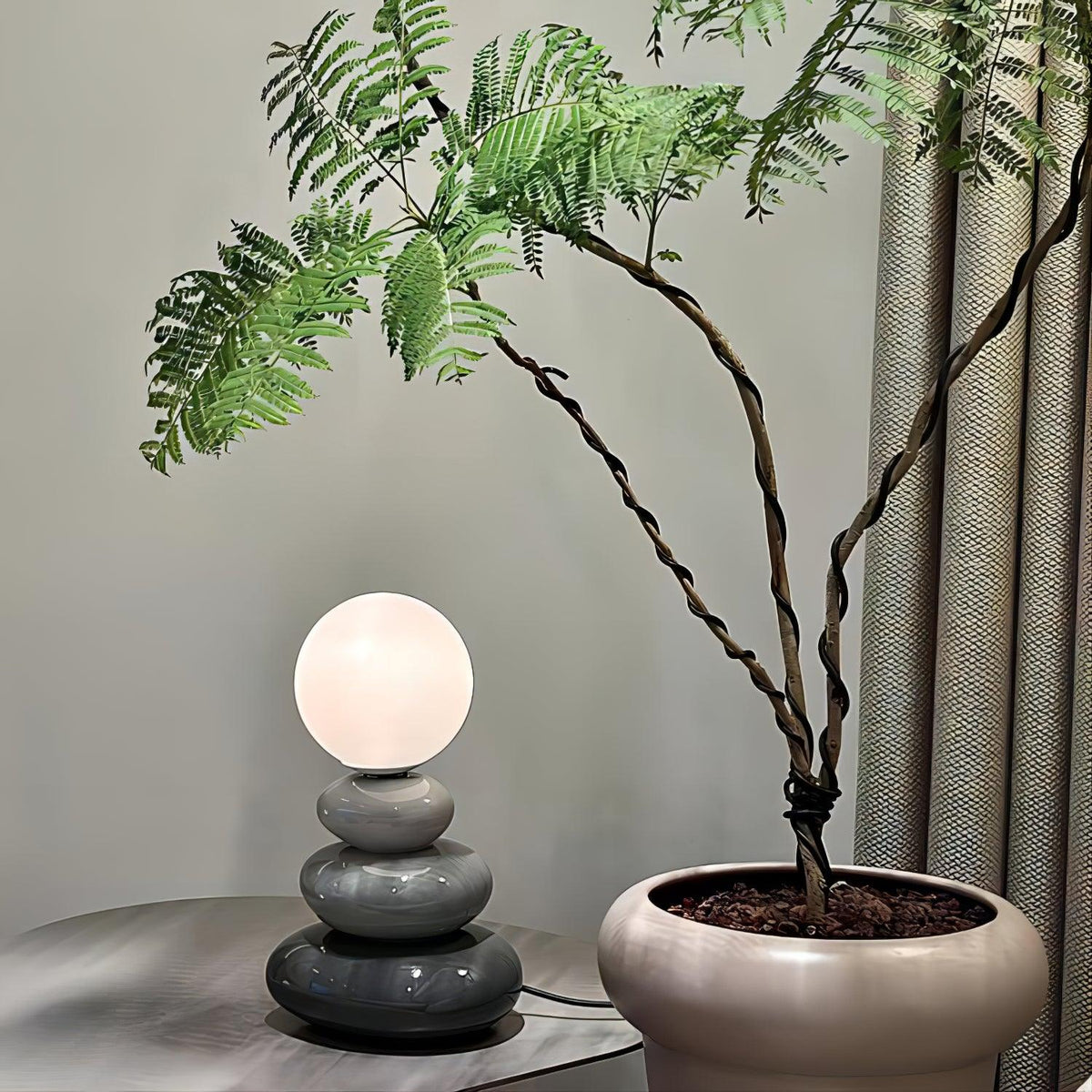 Triple Gourd Table Lamp - view 6