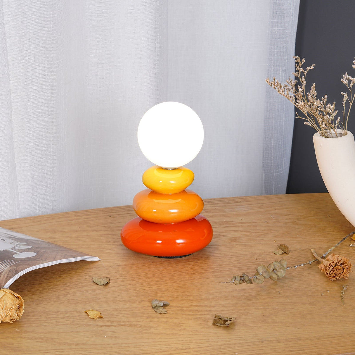 Triple Gourd Table Lamp - view 7