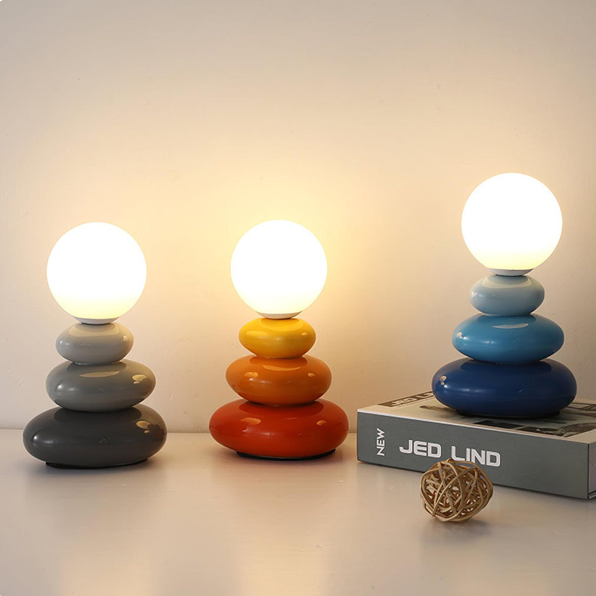 Triple Gourd Table Lamp - view 3