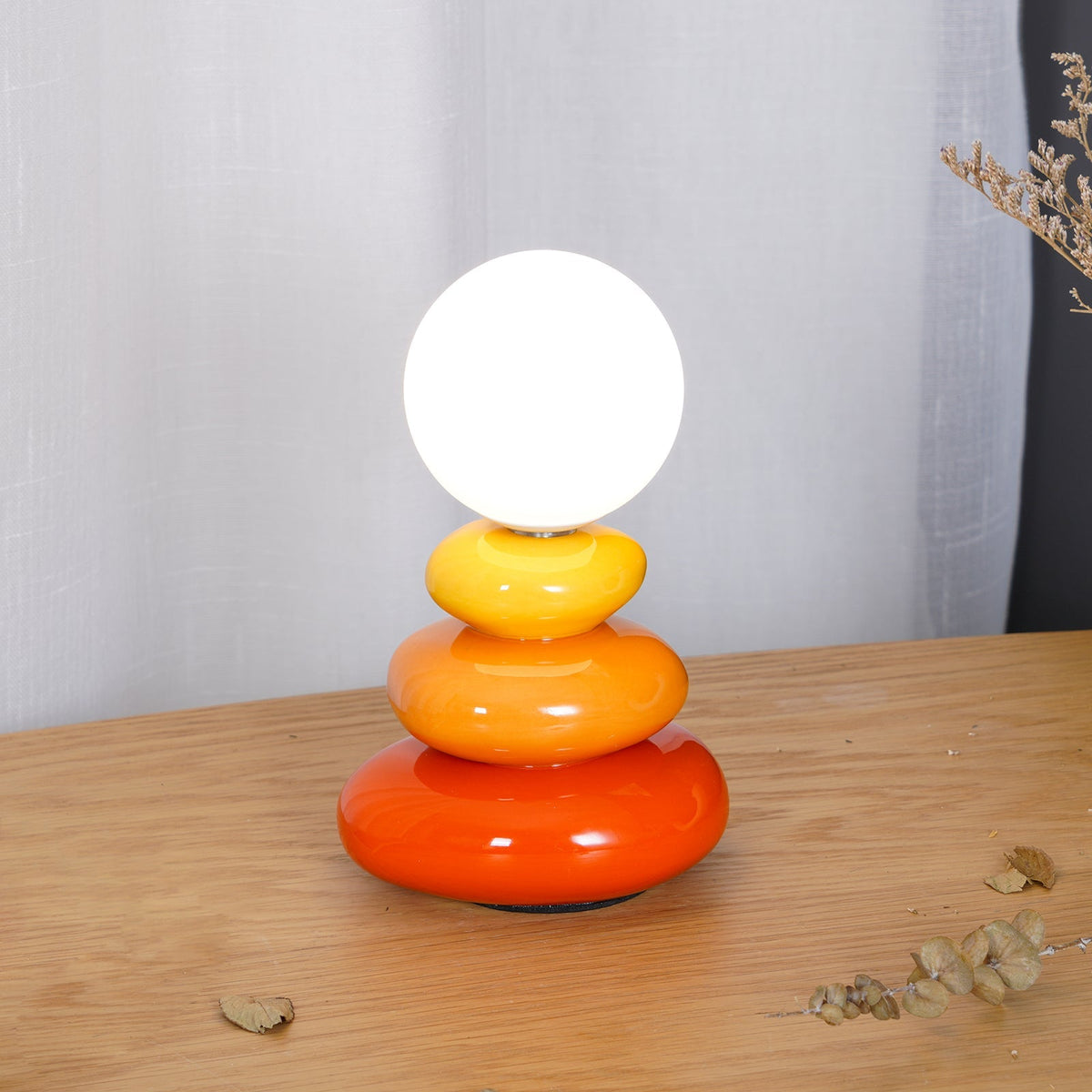 Triple Gourd Table Lamp - view 4