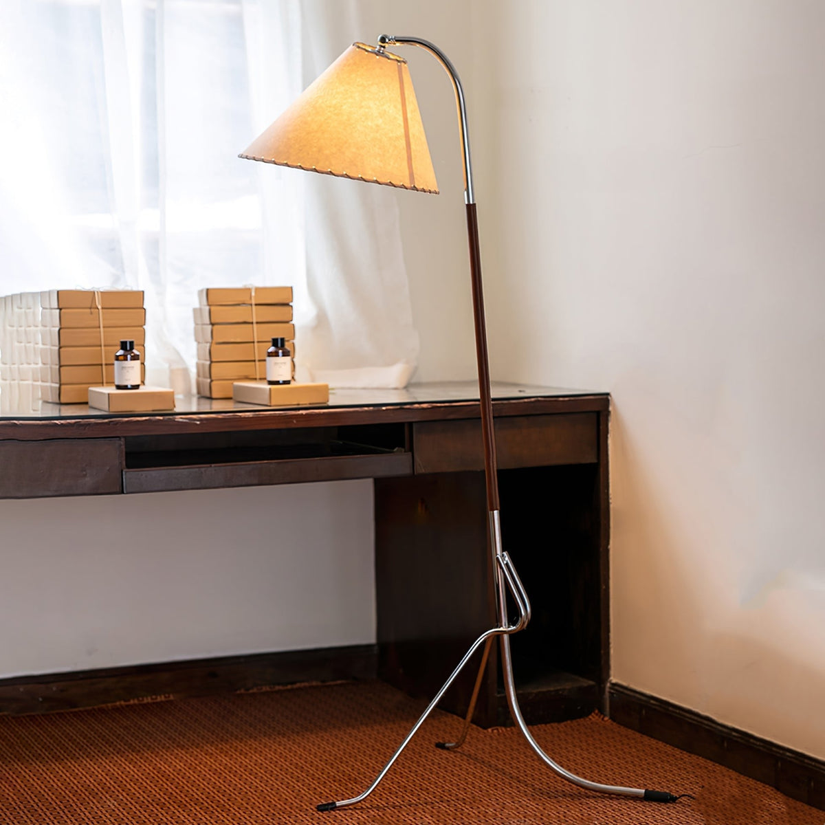Tripod Arc Floor Lamp - view 2