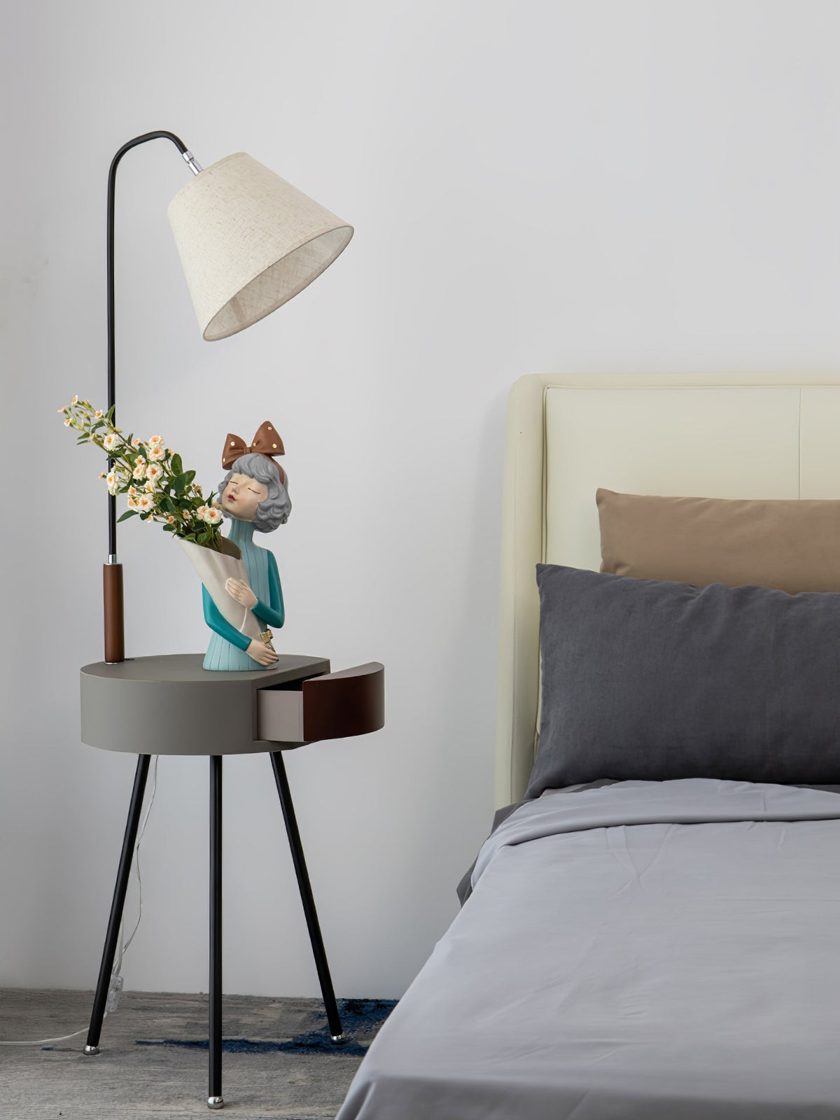 Tripod Fabric Floor Lamp - view 17