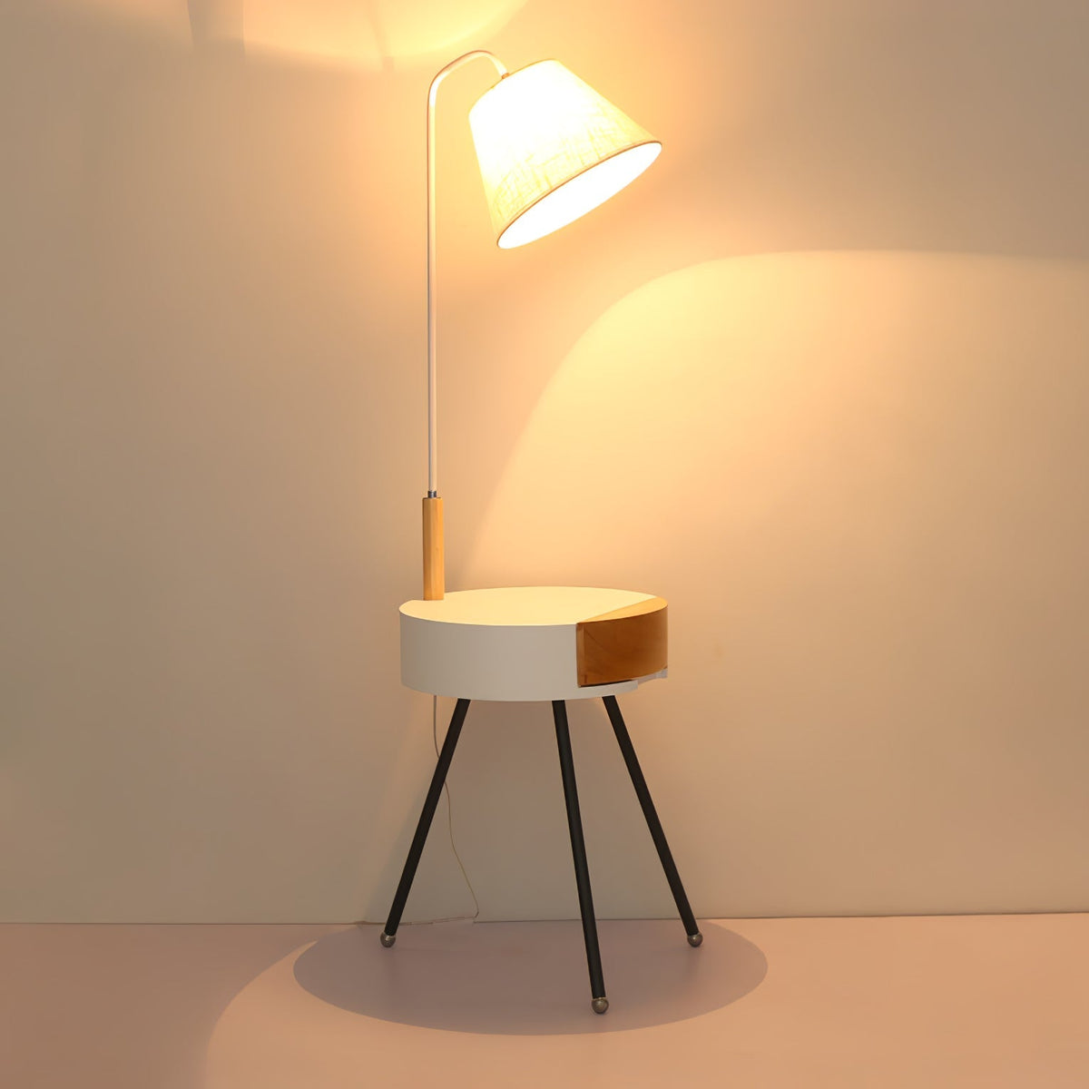 Tripod Fabric Floor Lamp - view 27