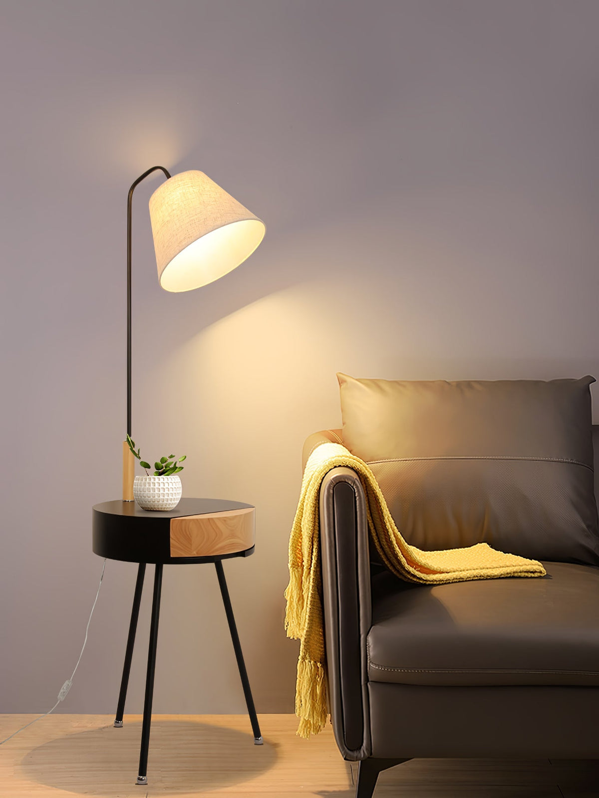 Tripod Fabric Floor Lamp - view 33