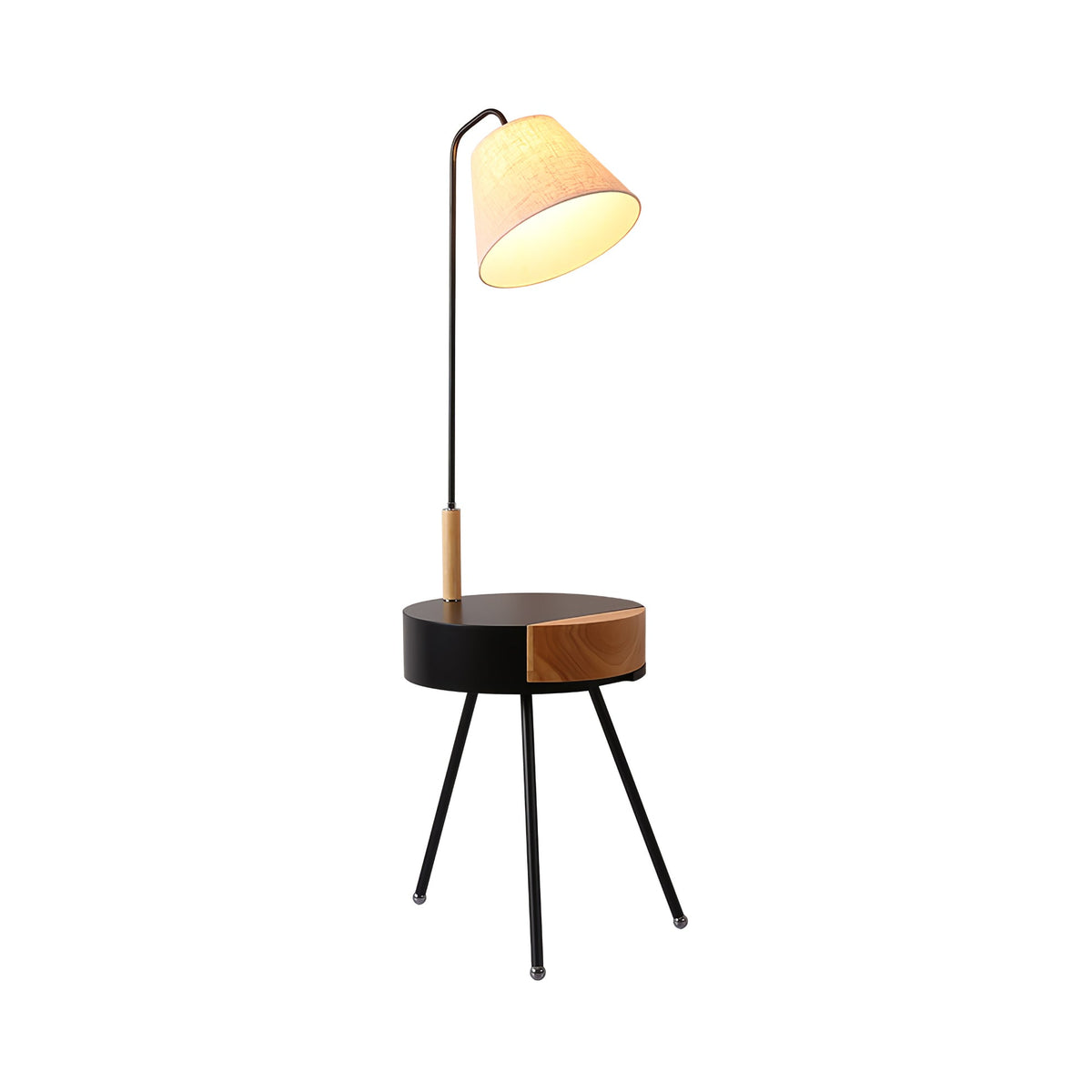 Tripod Fabric Floor Lamp - view 10