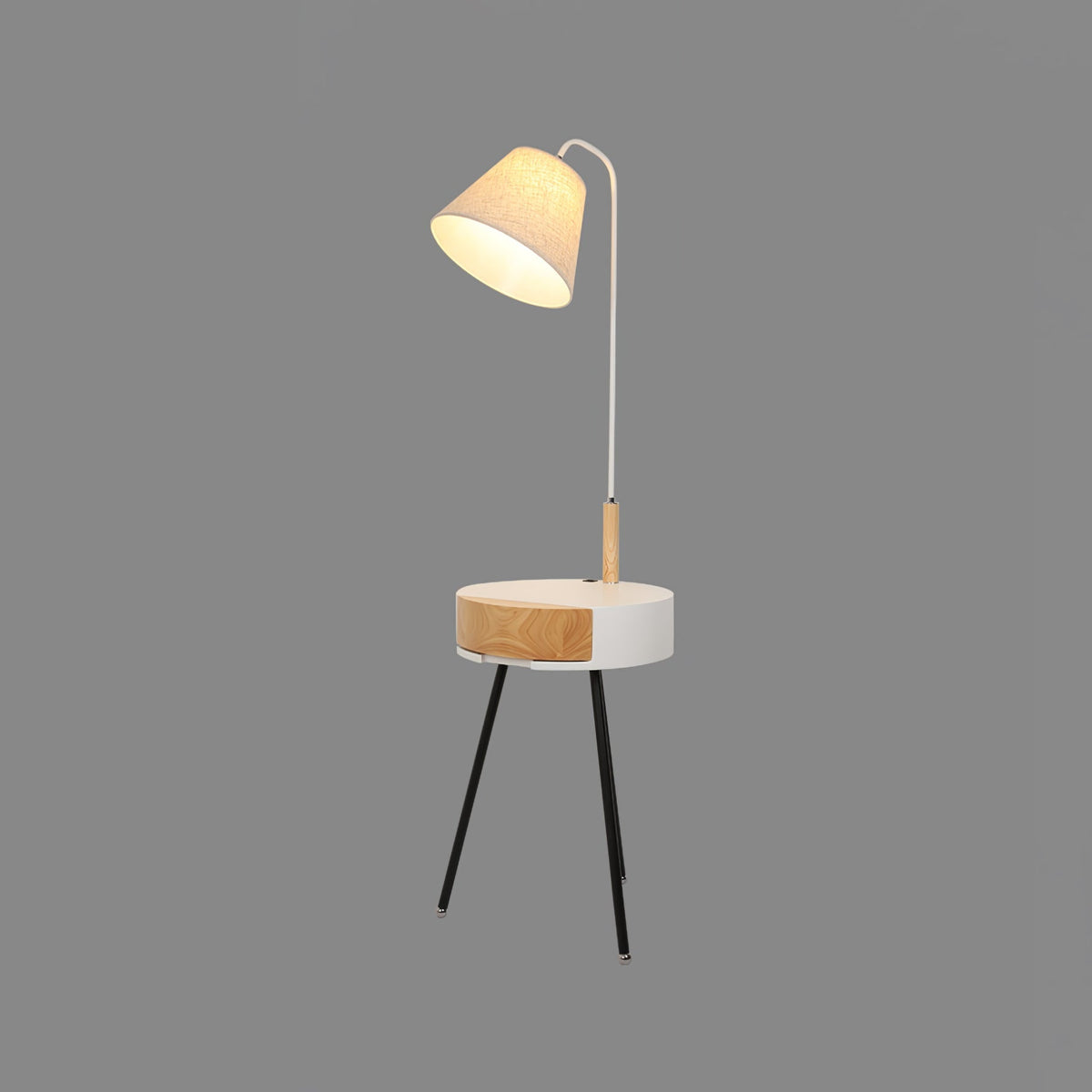 Tripod Fabric Floor Lamp - view 12