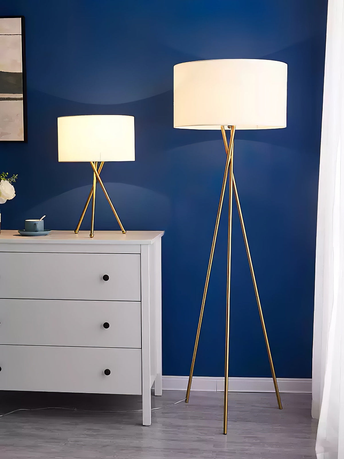 Tripod Grace Floor Lamp - view 9
