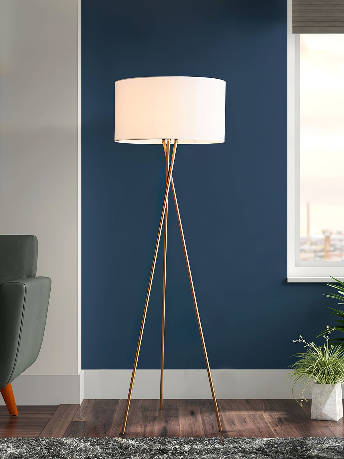 Tripod Grace Floor Lamp - view 11