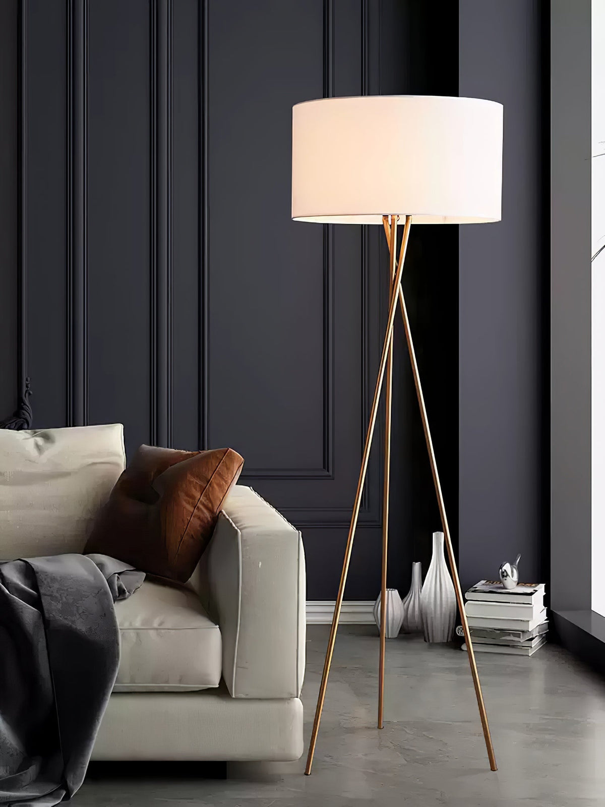 Tripod Grace Floor Lamp - view 6