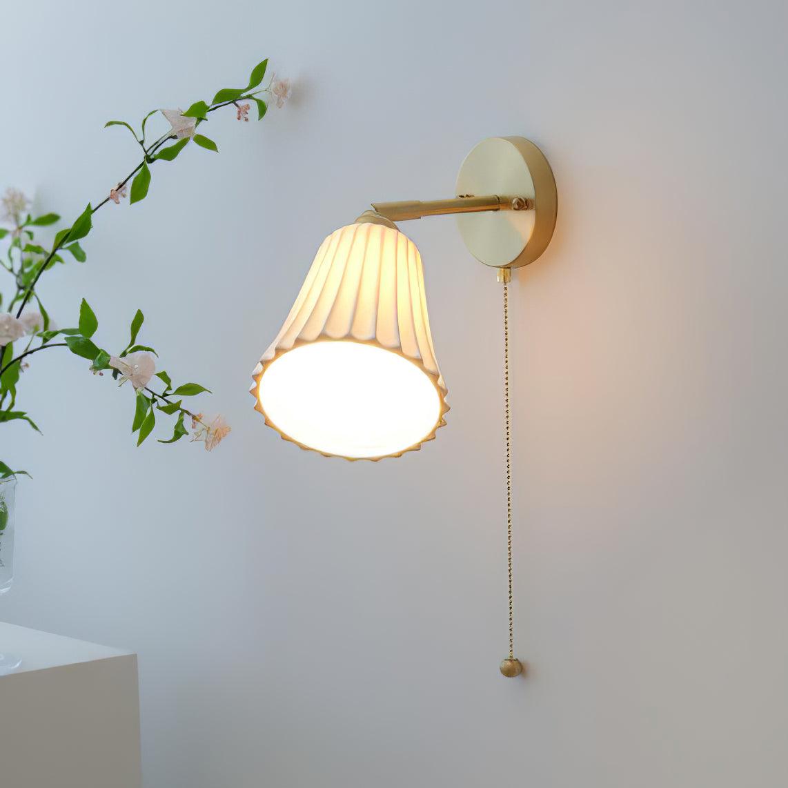 Trumpet Ceramic Wall Light - view 15