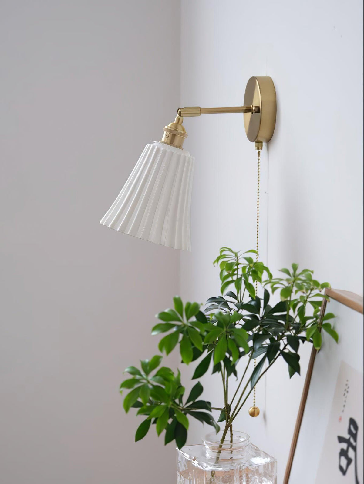 Trumpet Ceramic Wall Light - view 5