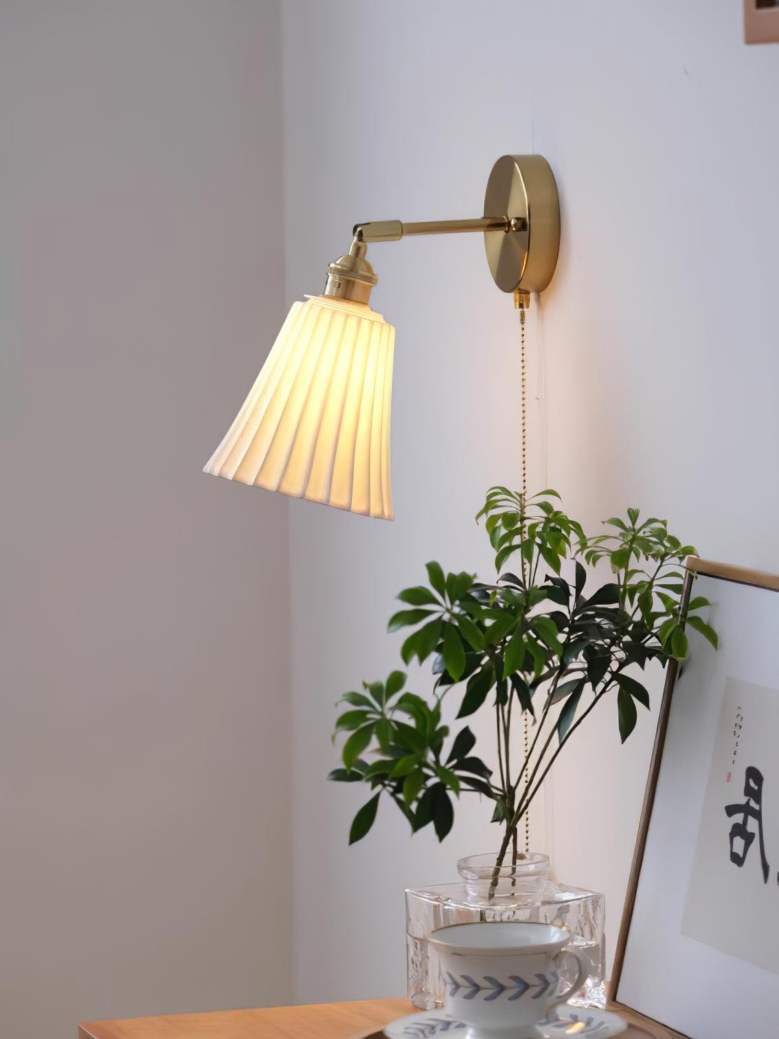 Trumpet Ceramic Wall Light - view 7