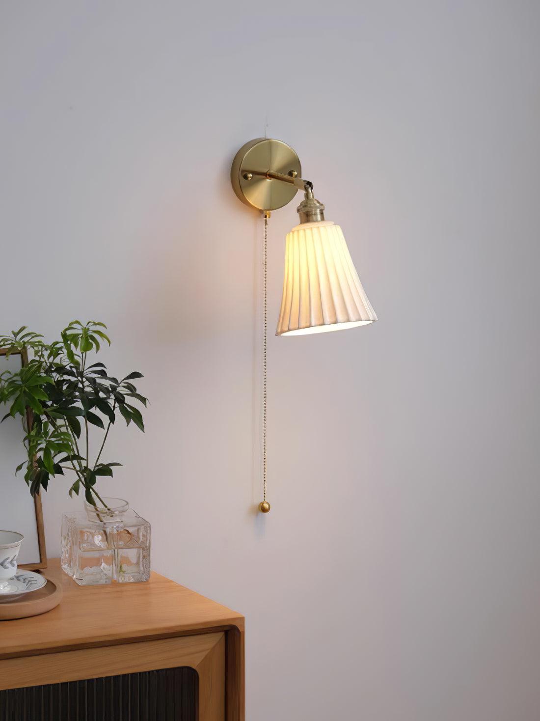 Trumpet Ceramic Wall Light - view 9